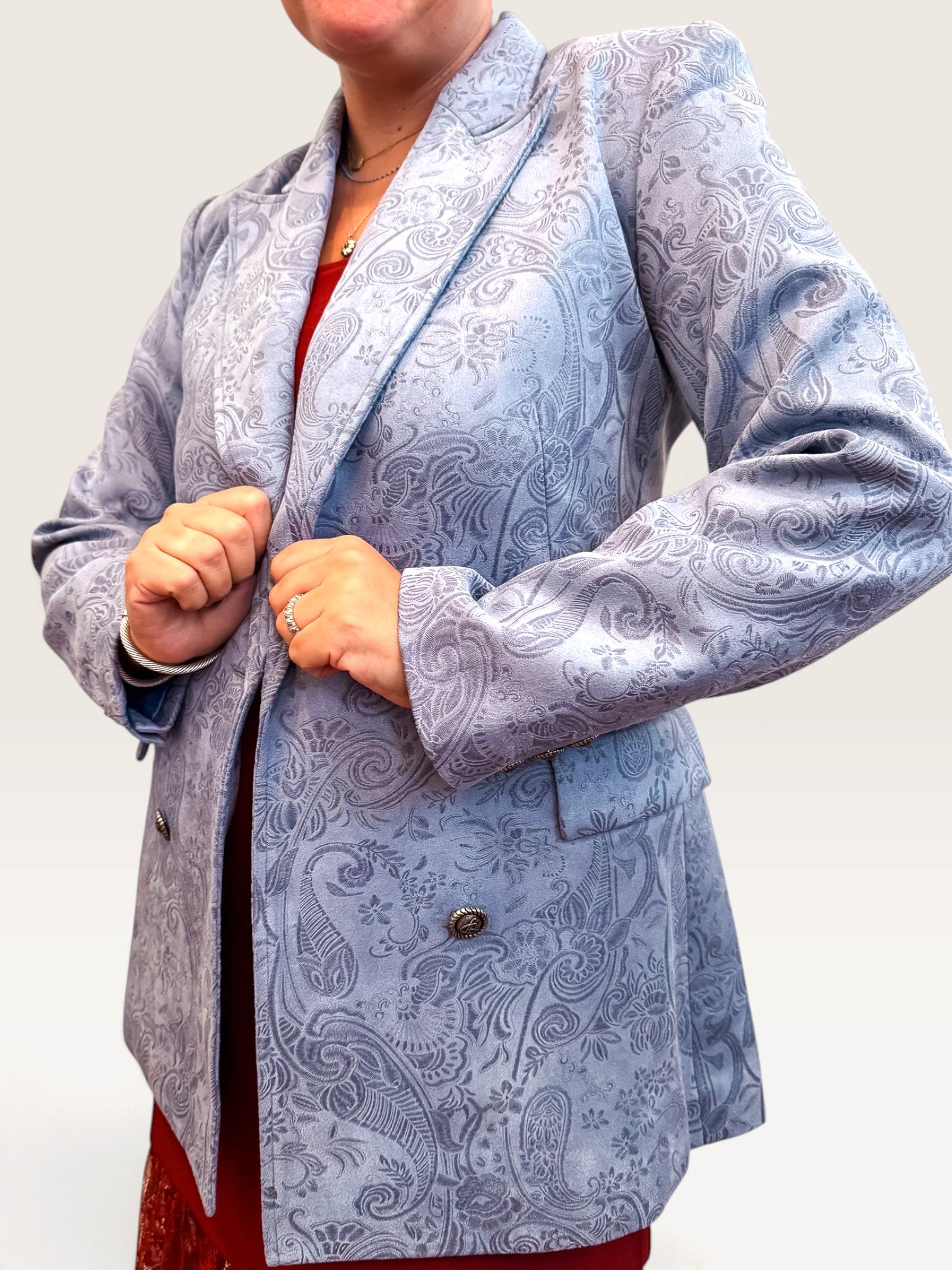 Trailblazer Suede Blazer - Horizon