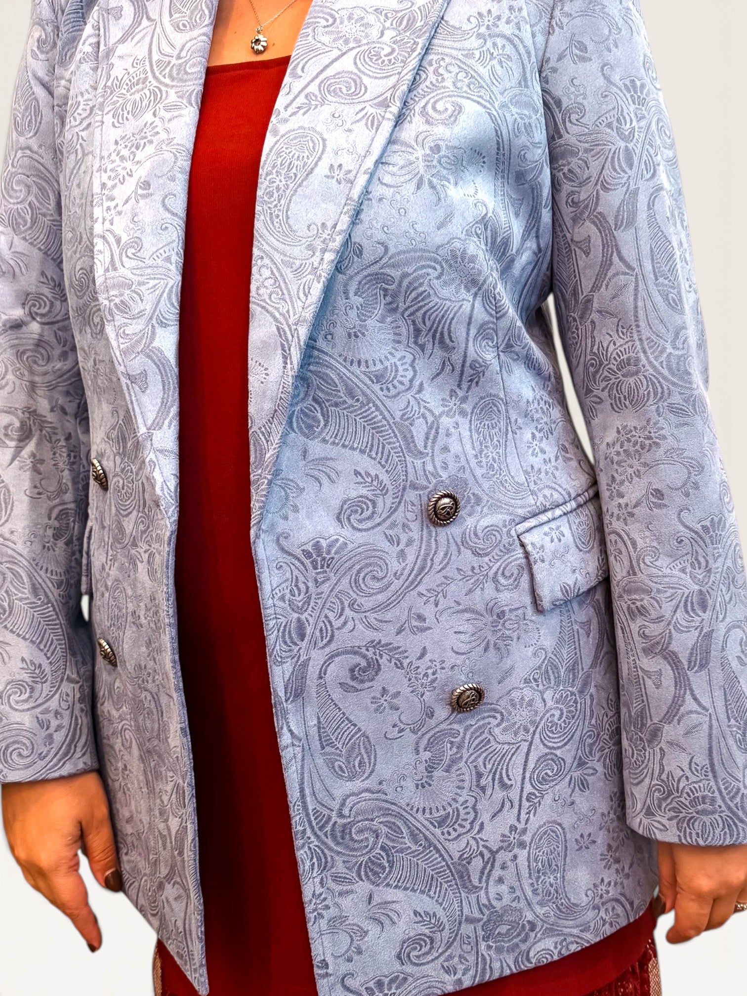 Trailblazer Suede Blazer - Horizon