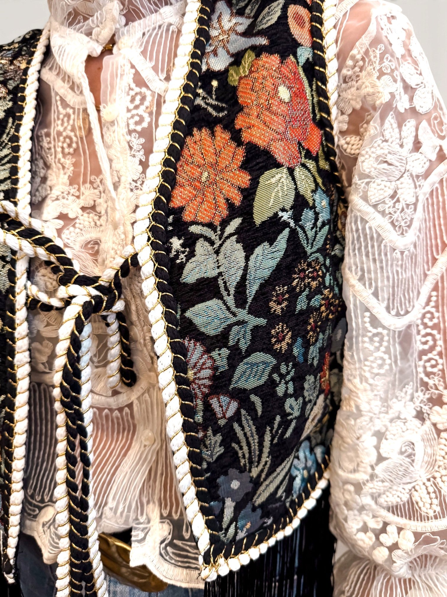 Boho Tapestry Vest