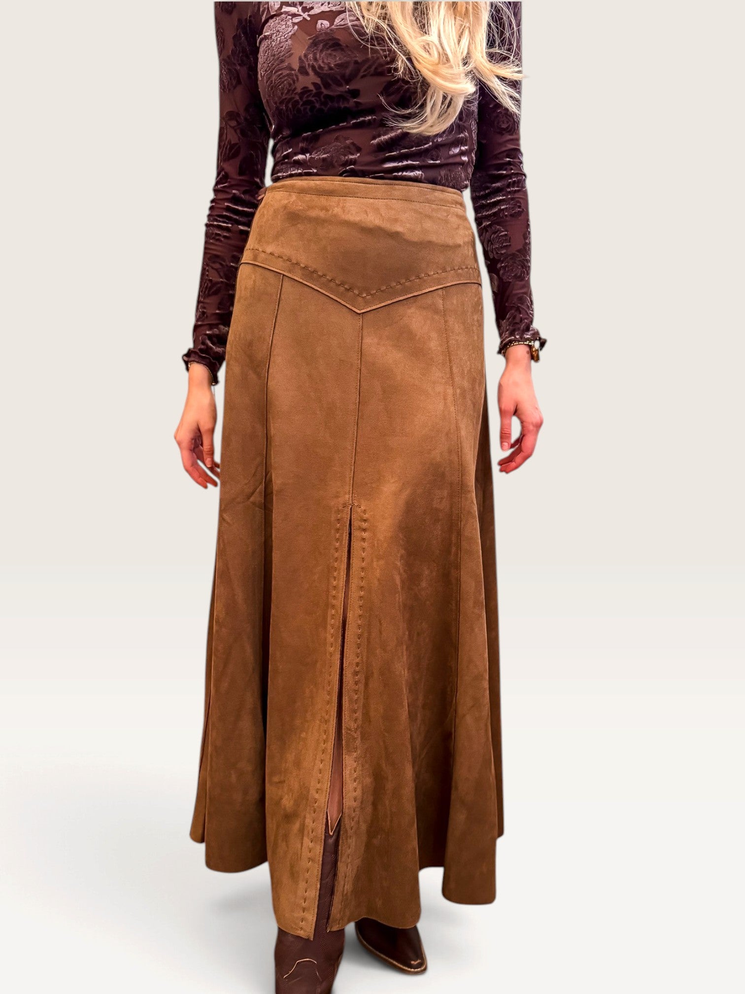Jolene Suede Skirt
