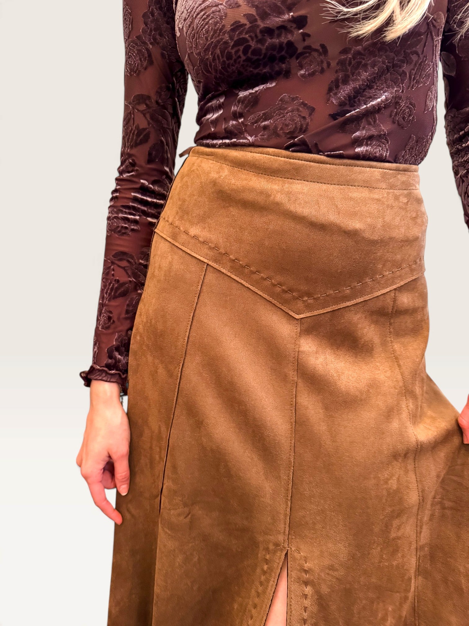 Jolene Suede Skirt