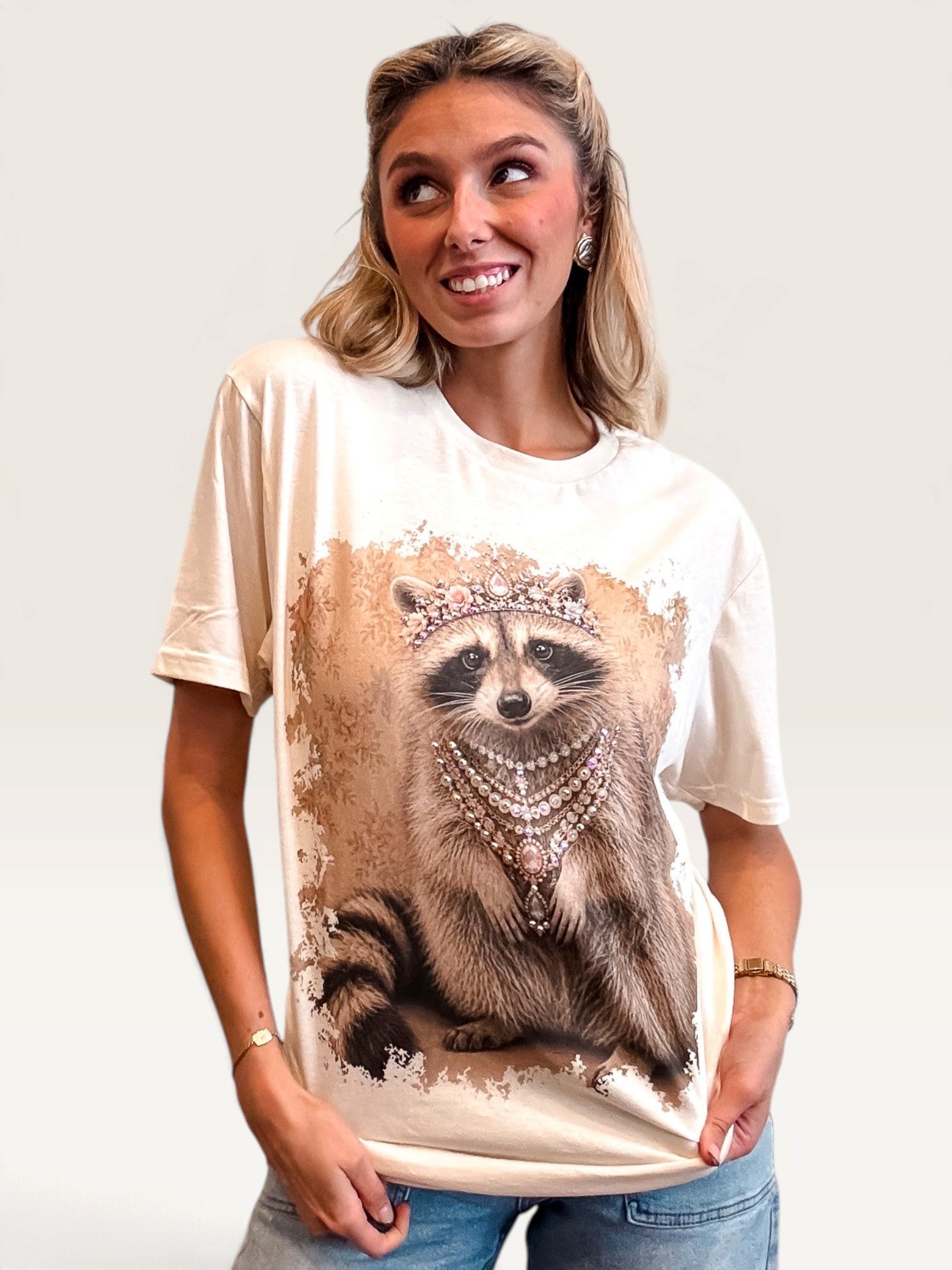 Raccoon Wallpaper T-Shirt