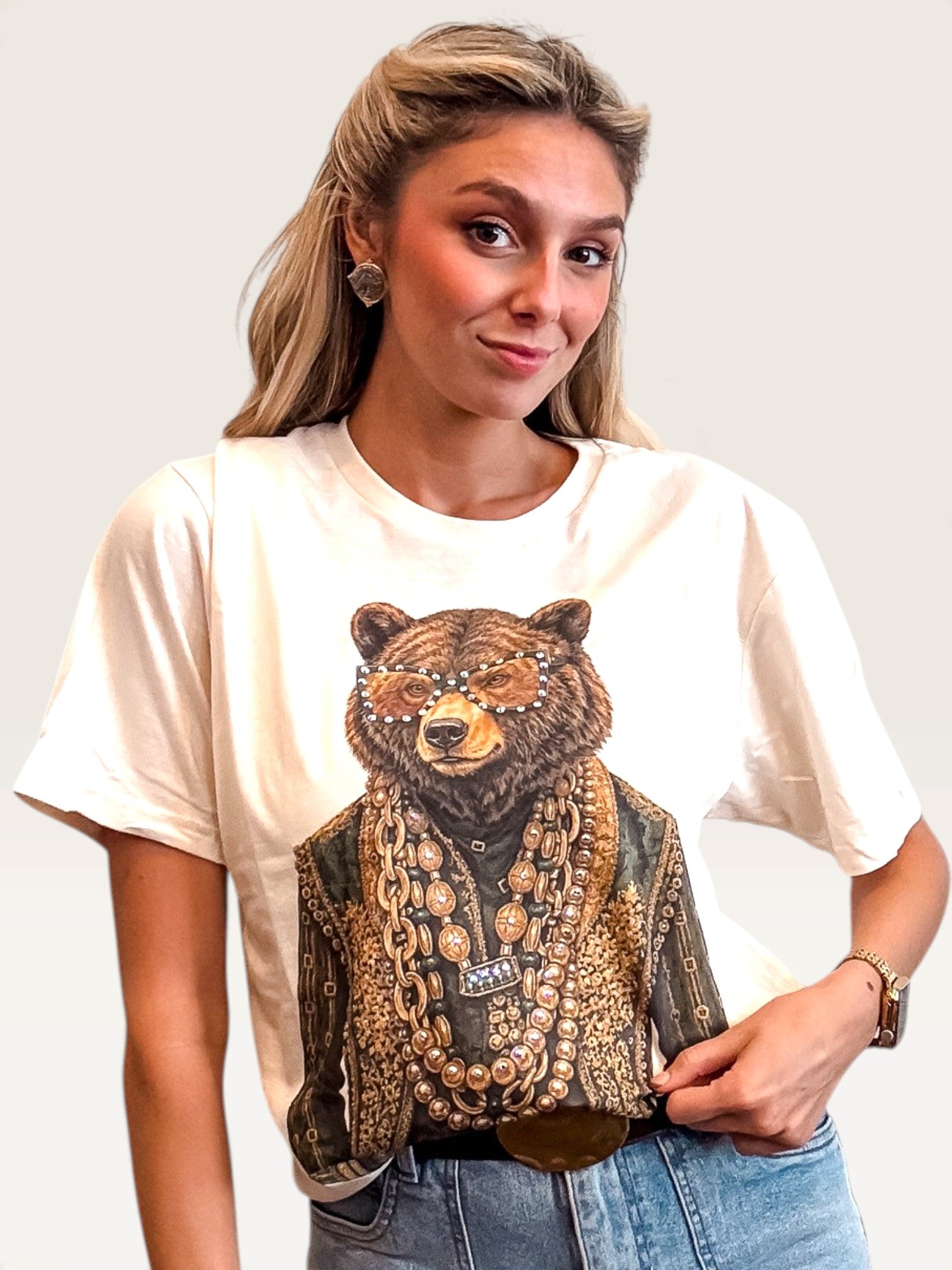 Gameday Bear Graphic T-Shirt