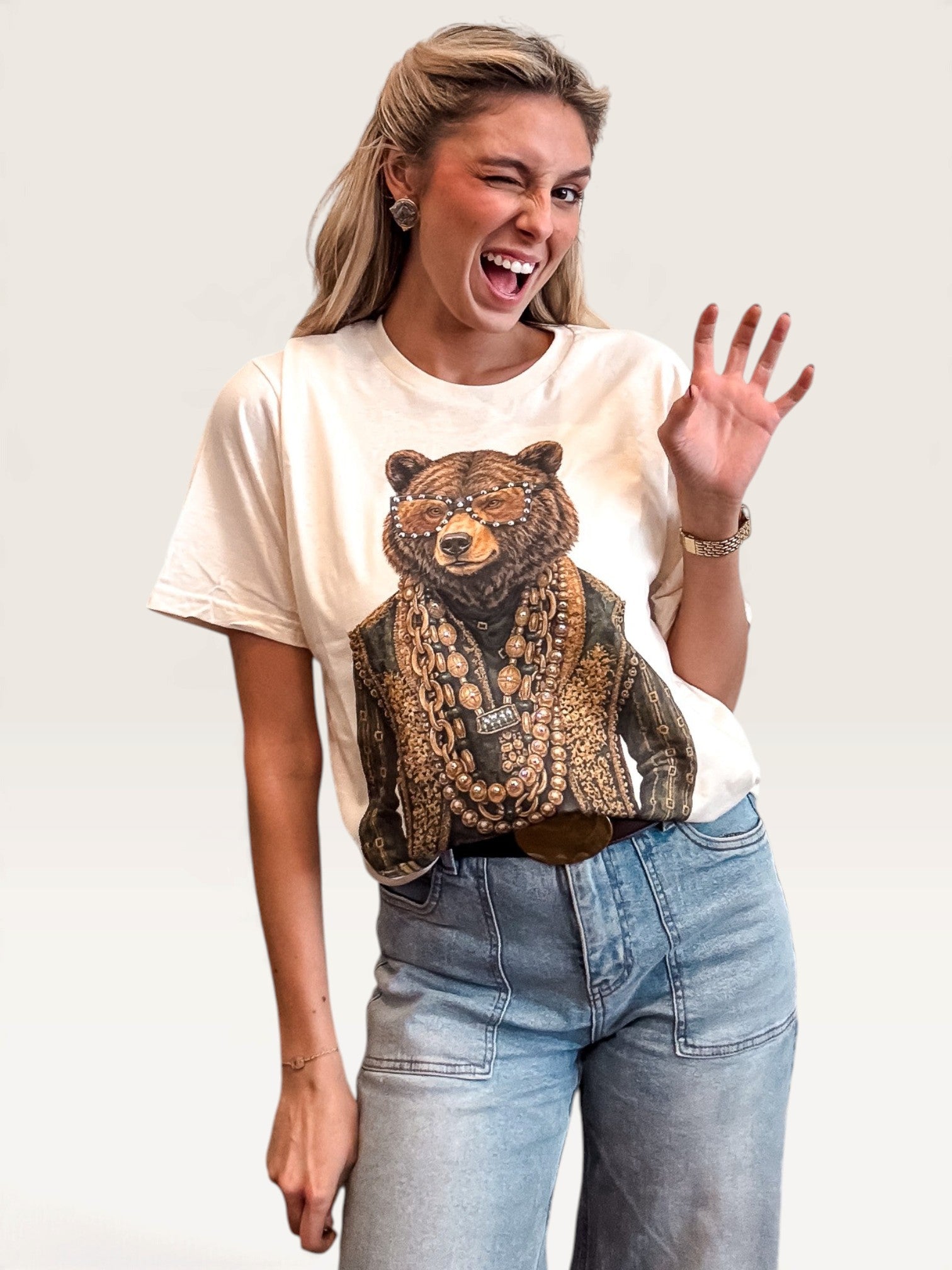 Gameday Bear Graphic T-Shirt