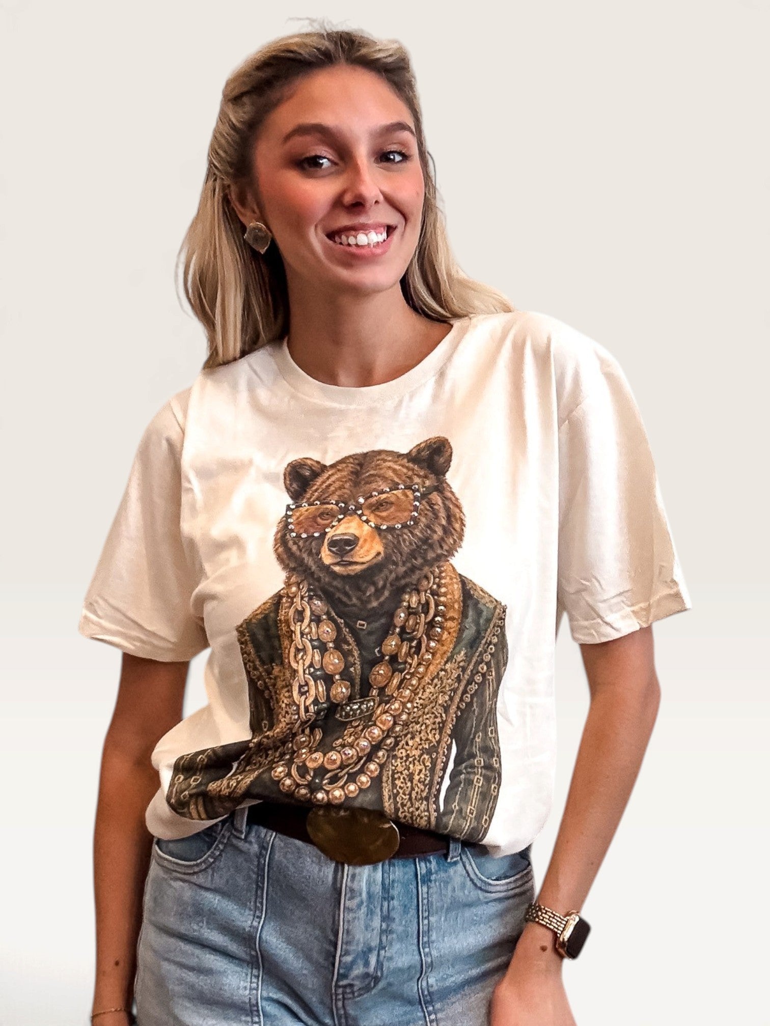 Gameday Bear Graphic T-Shirt