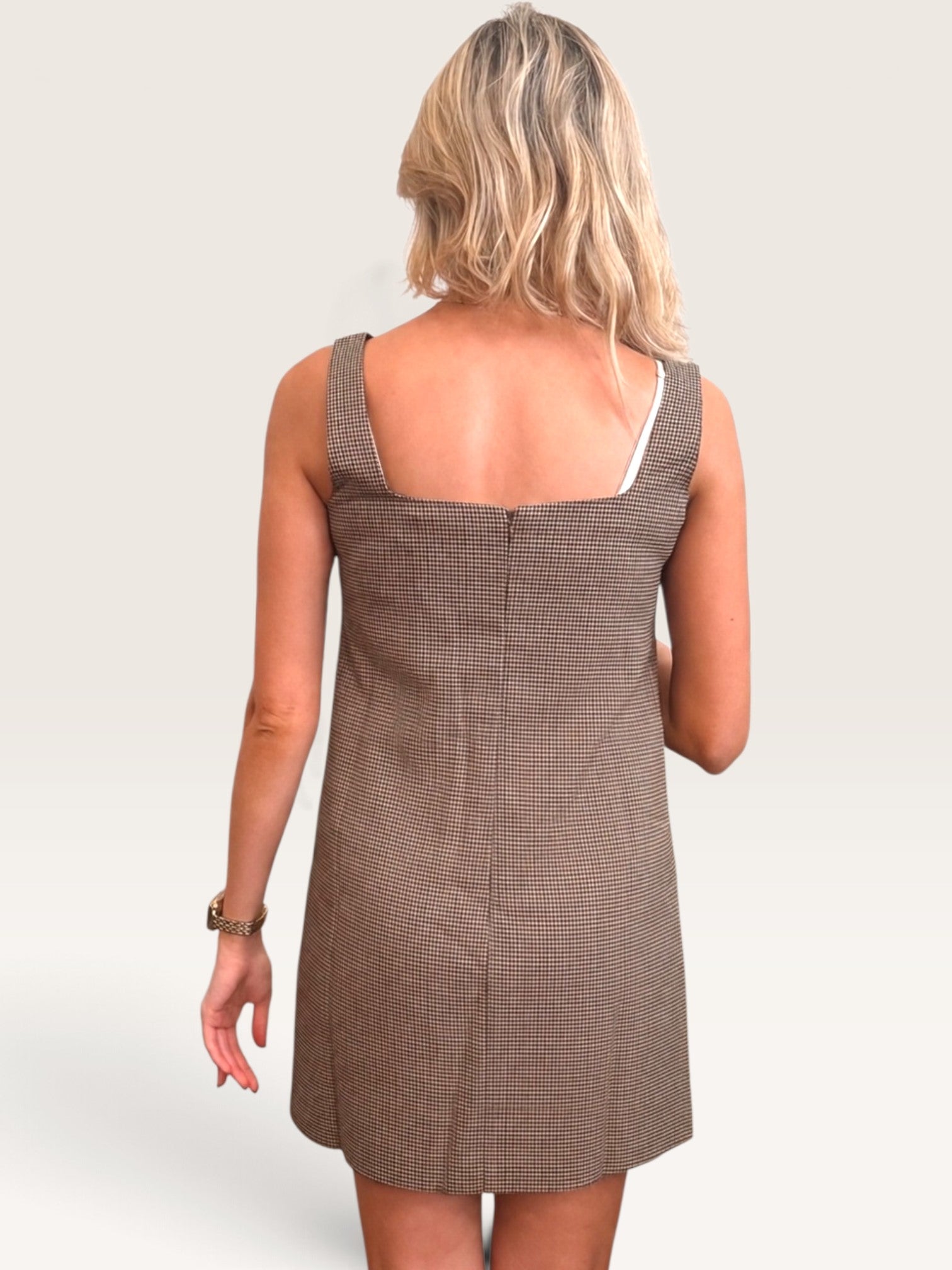 Houndstooth Dress