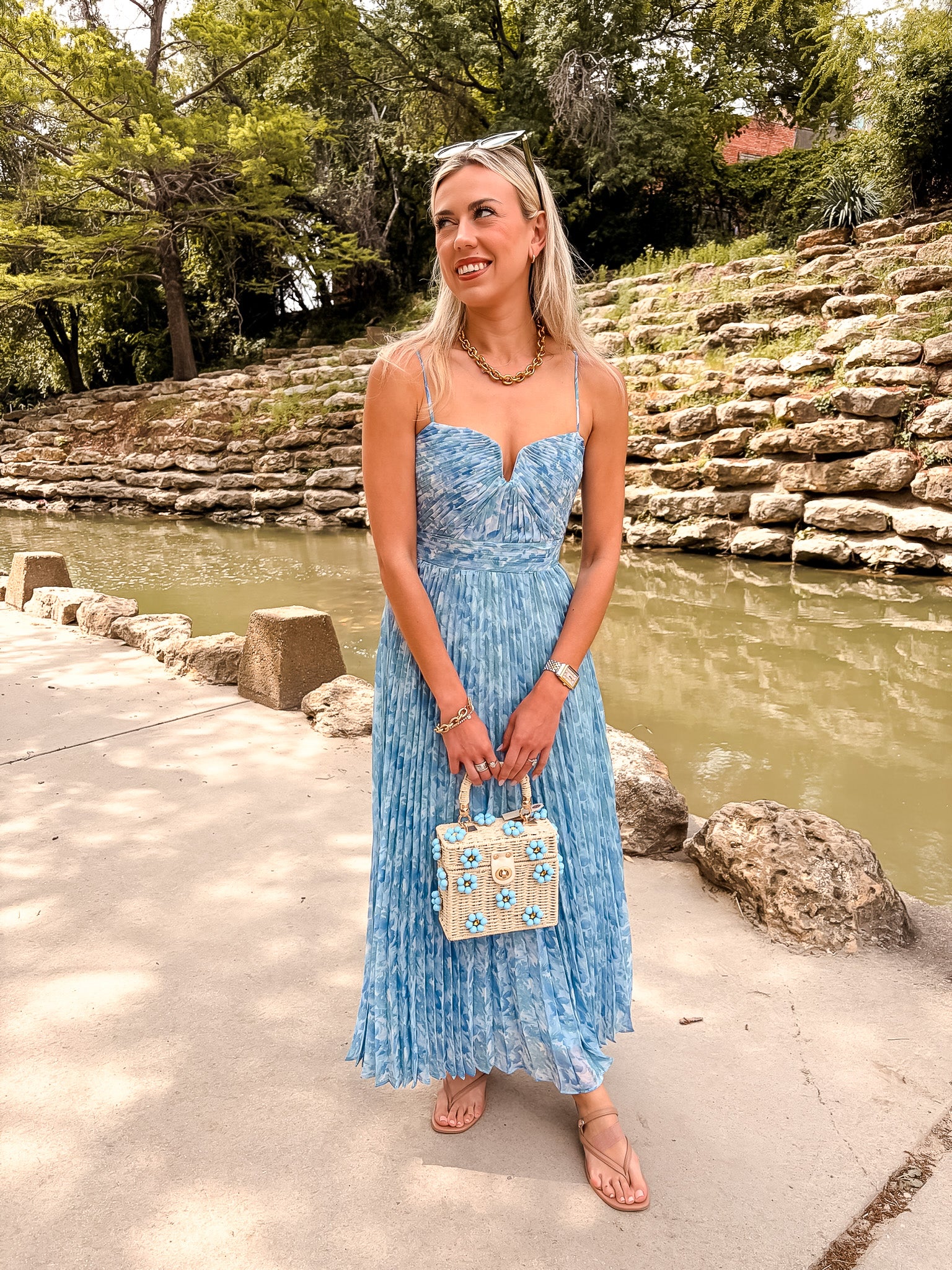Bayley Blue Dress