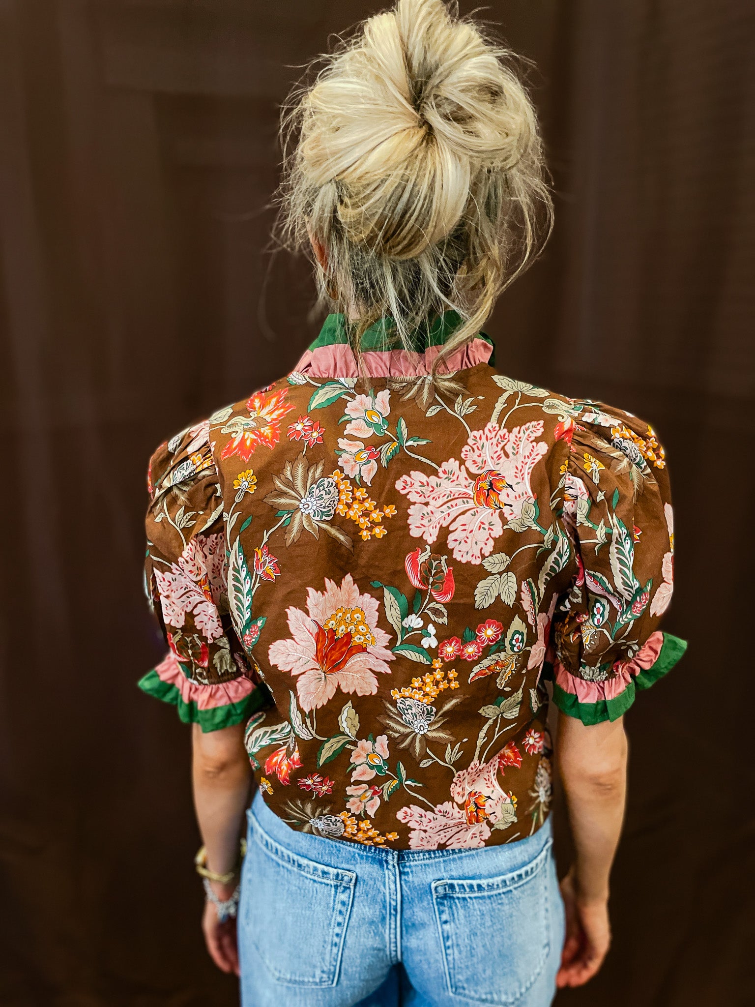 Sprightly Floral Top