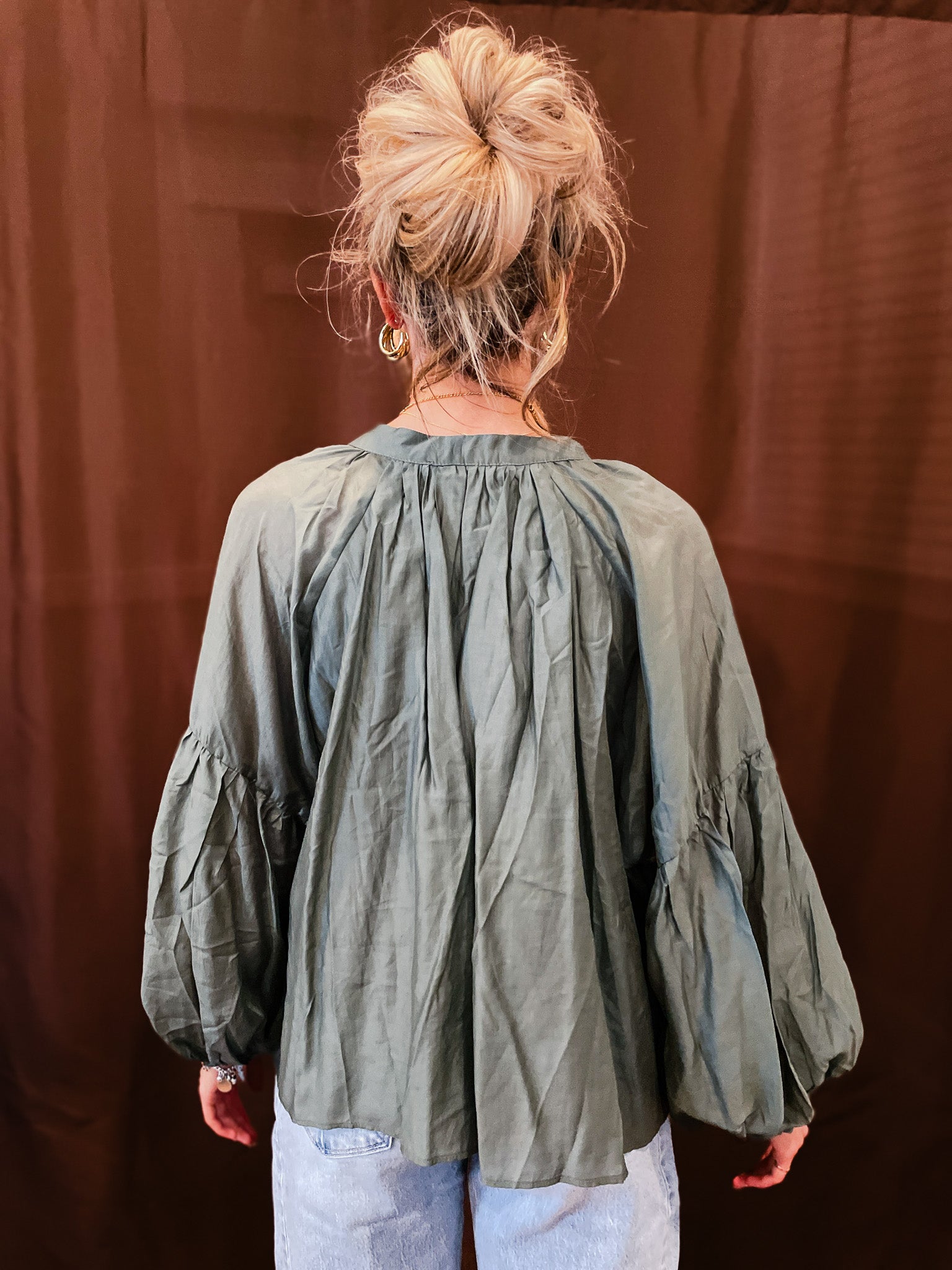 Balanced Blouse - Green