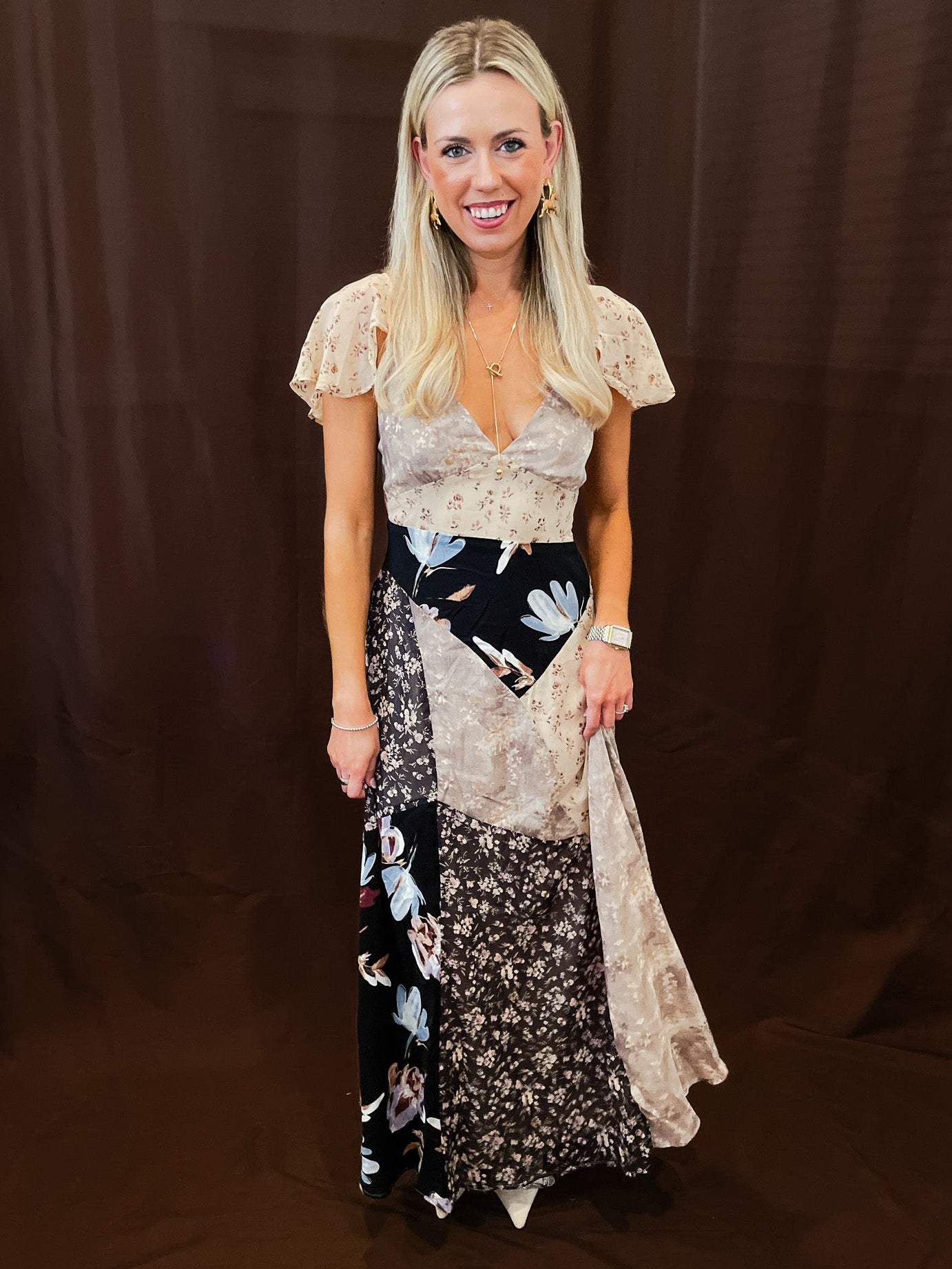 Abigail Patchwork Dress