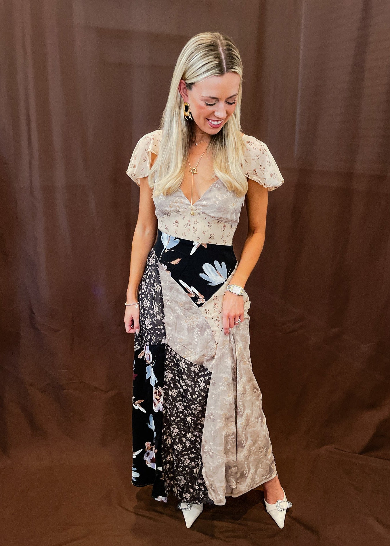 Abigail Patchwork Dress