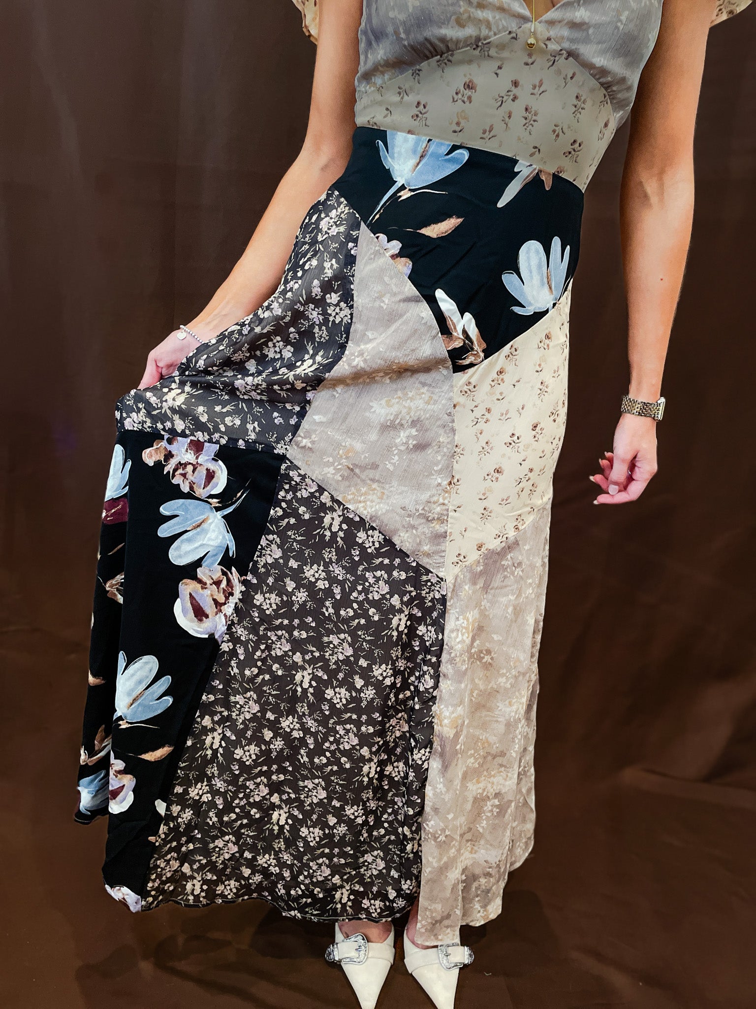 Abigail Patchwork Dress