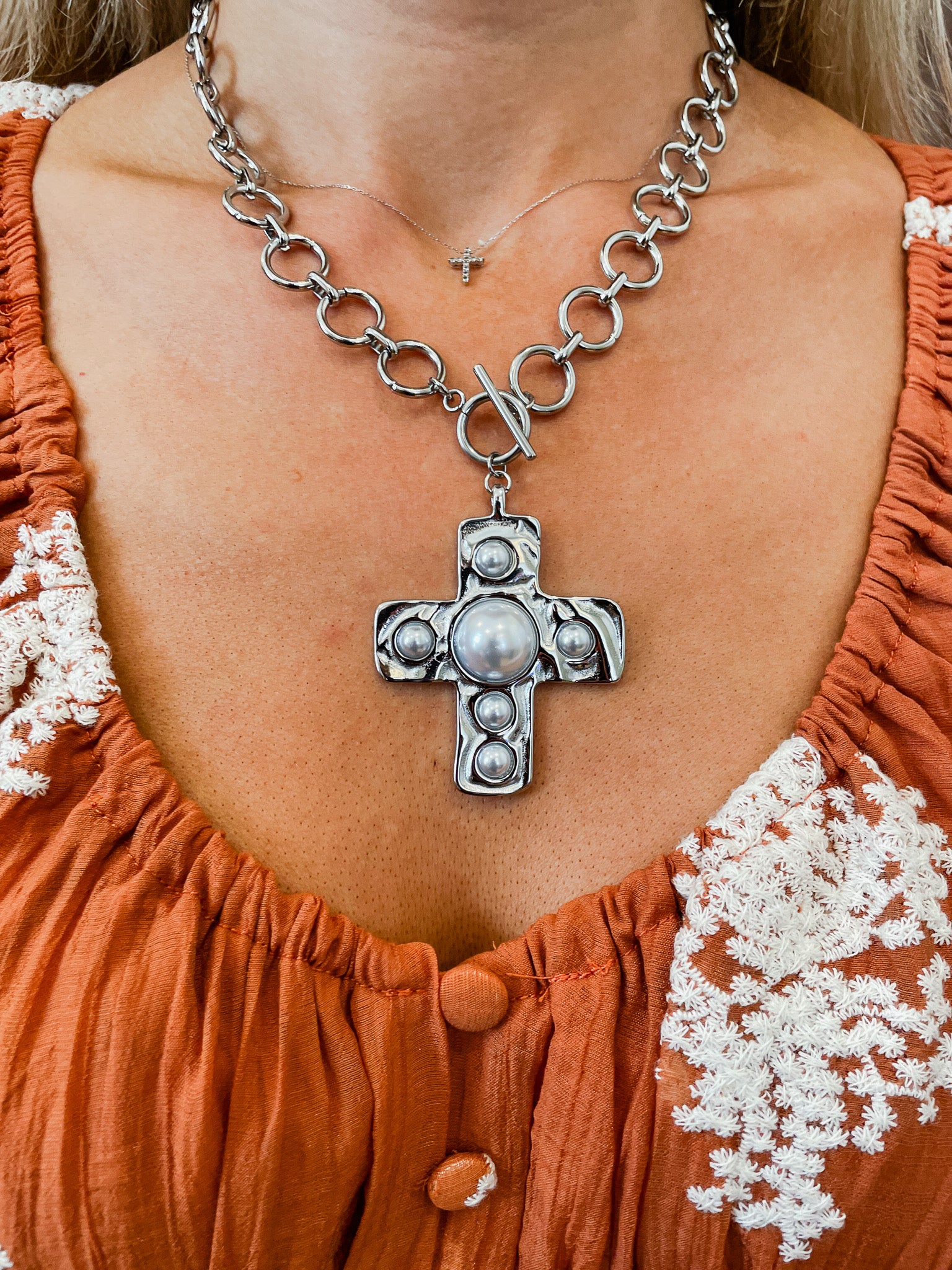 Harper Necklace - Silver