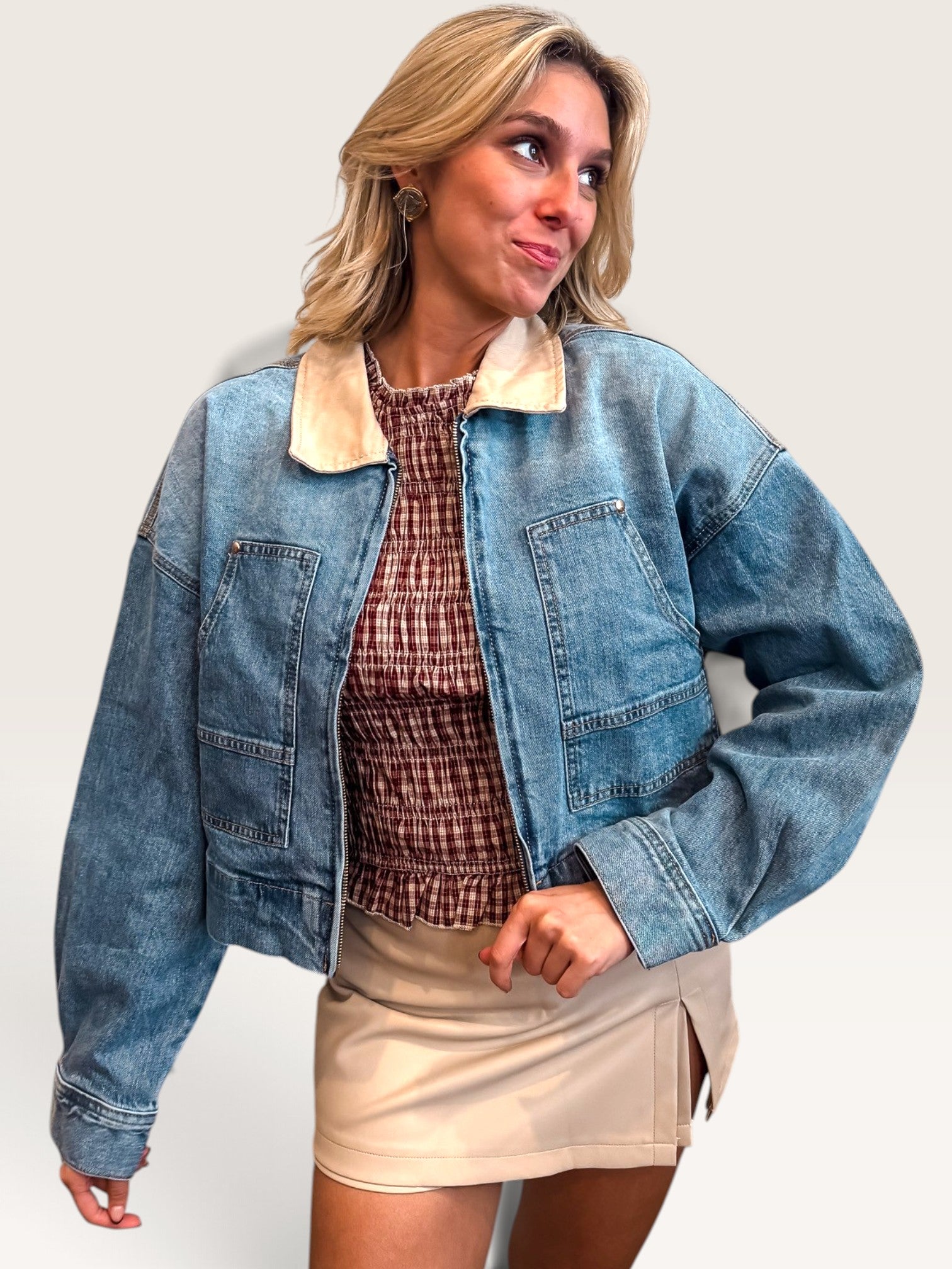 Utility Denim Jacket
