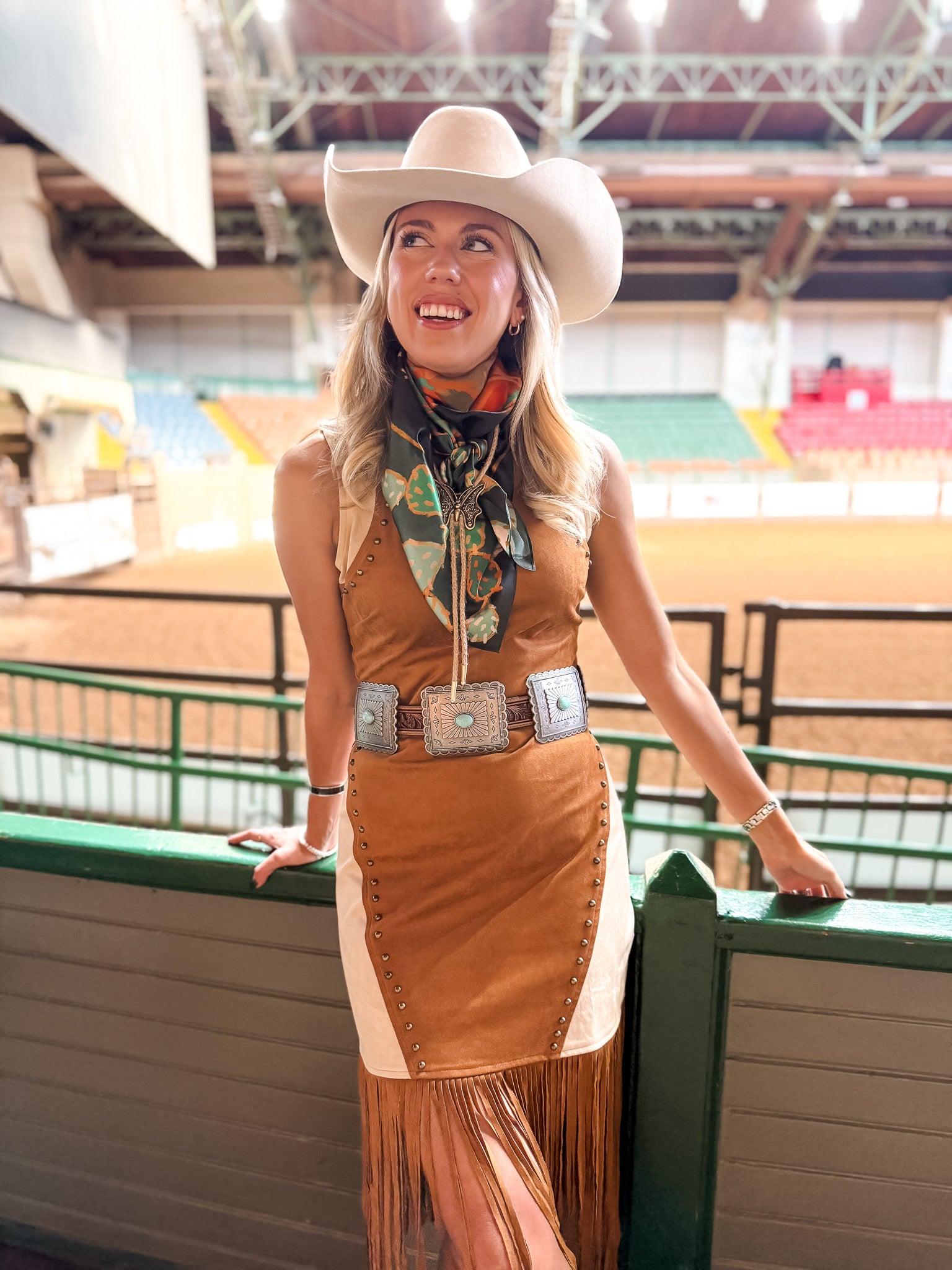 Round Up Concho Belt