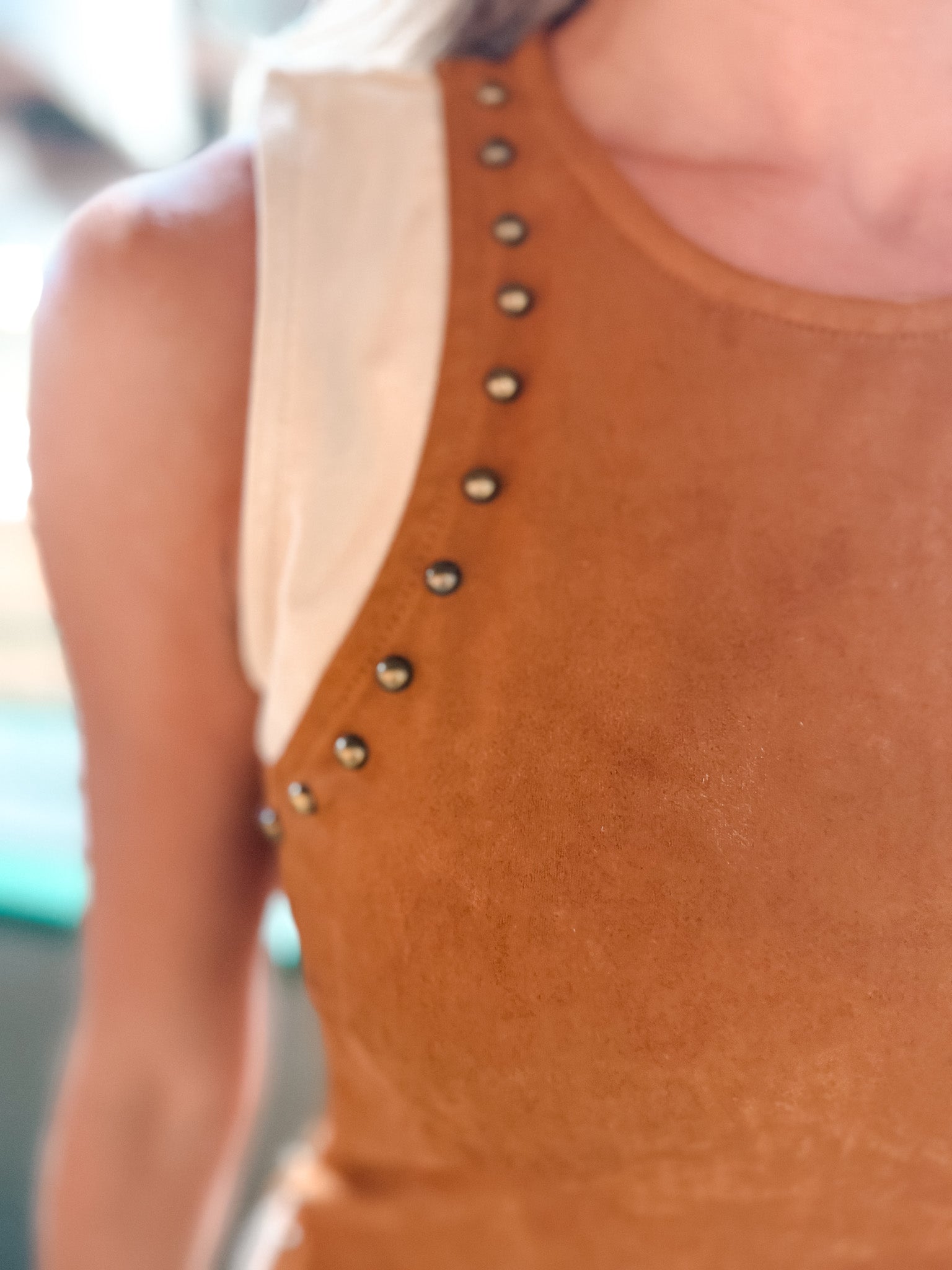 Rodeo Round Suede Dress