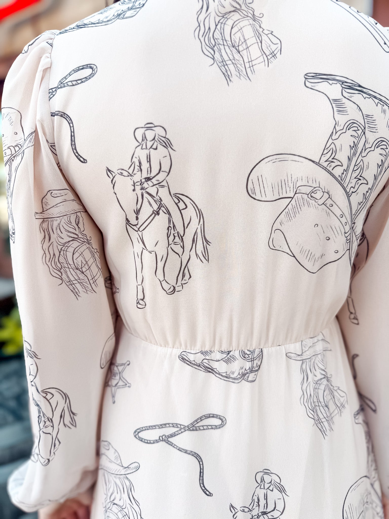 Cowgirl Icons Midi Dress