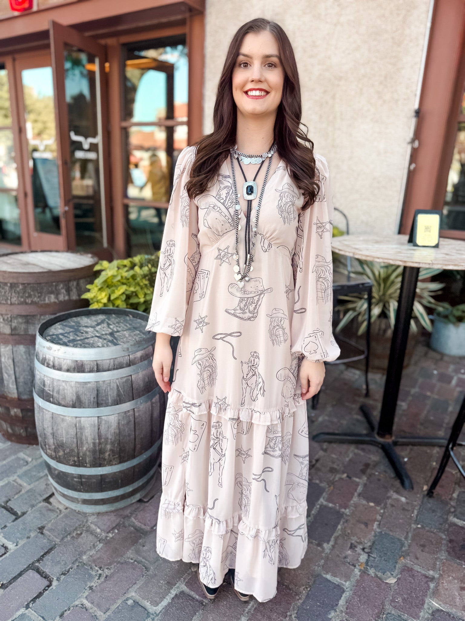 Cowgirl Icons Midi Dress