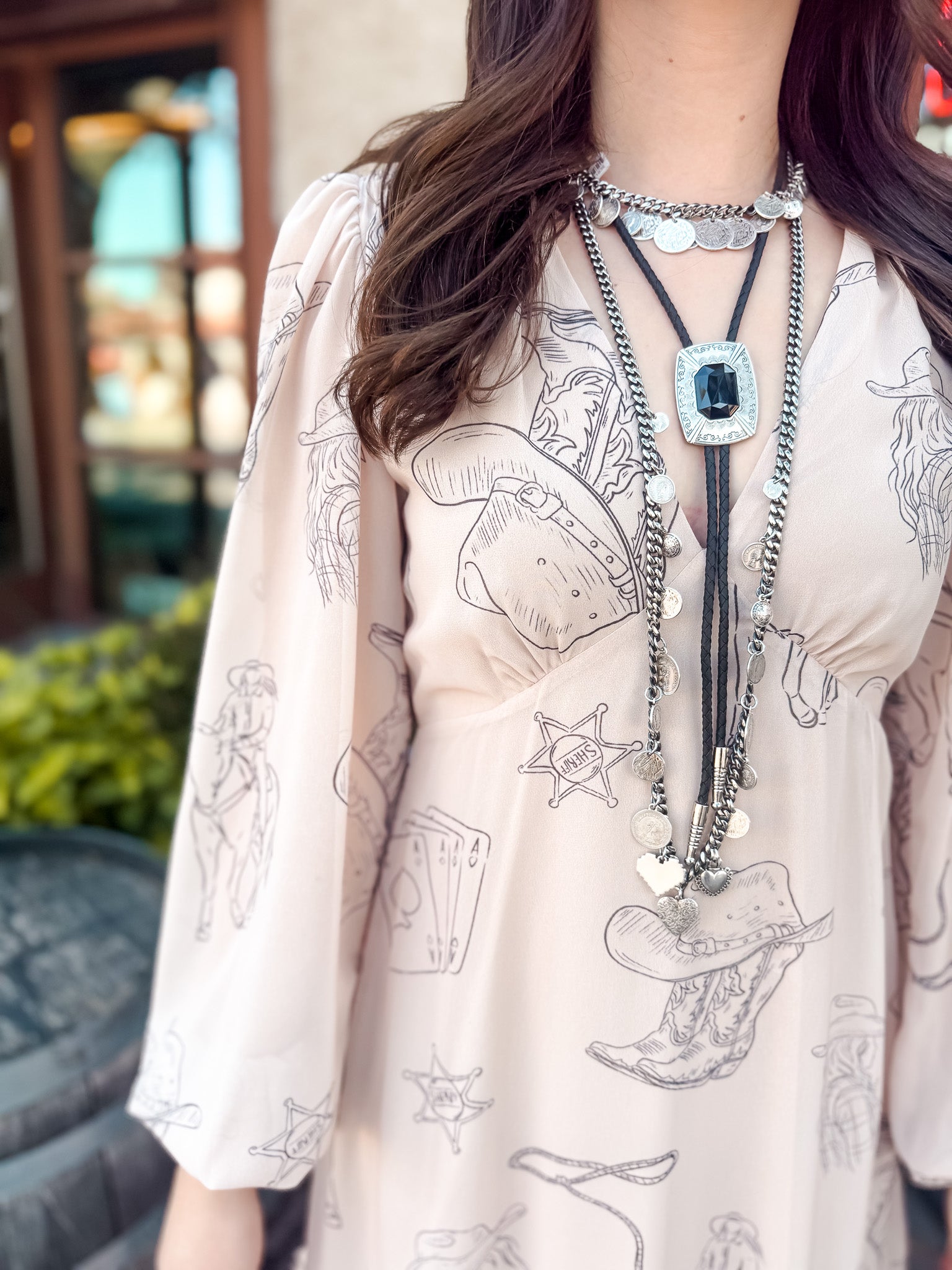 Cowgirl Icons Midi Dress