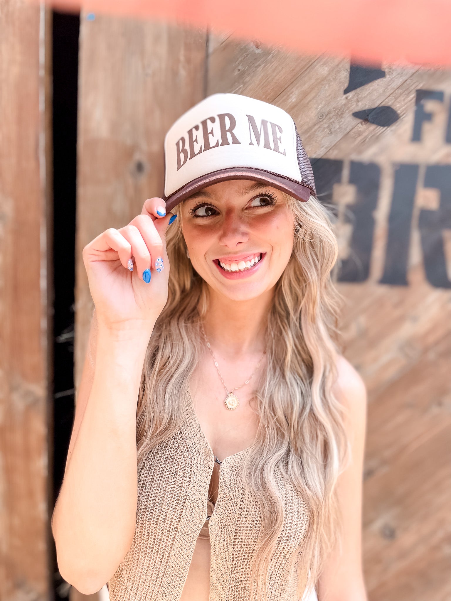 Beer Me Trucker Cap