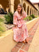 Bordeaux Heron Dress - Pink - Tucker Brown