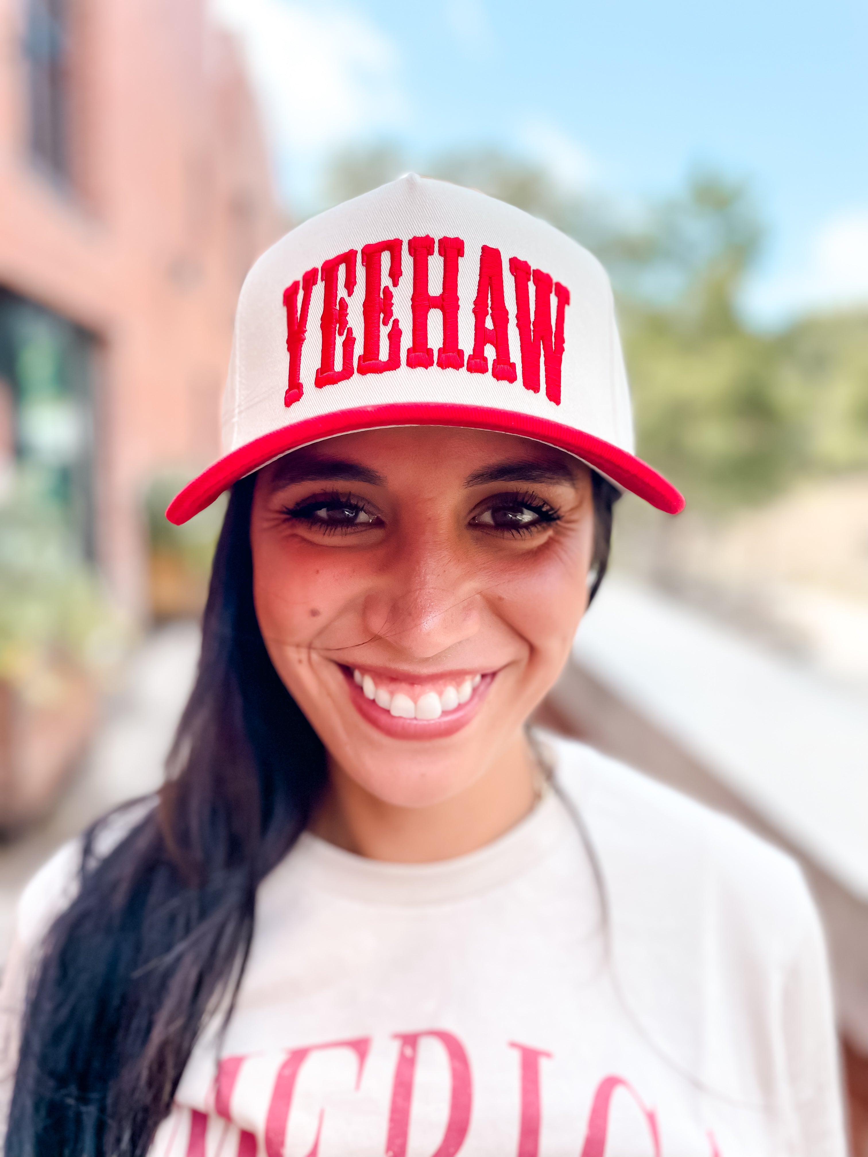 Yee Haw Baseball Cap - Red