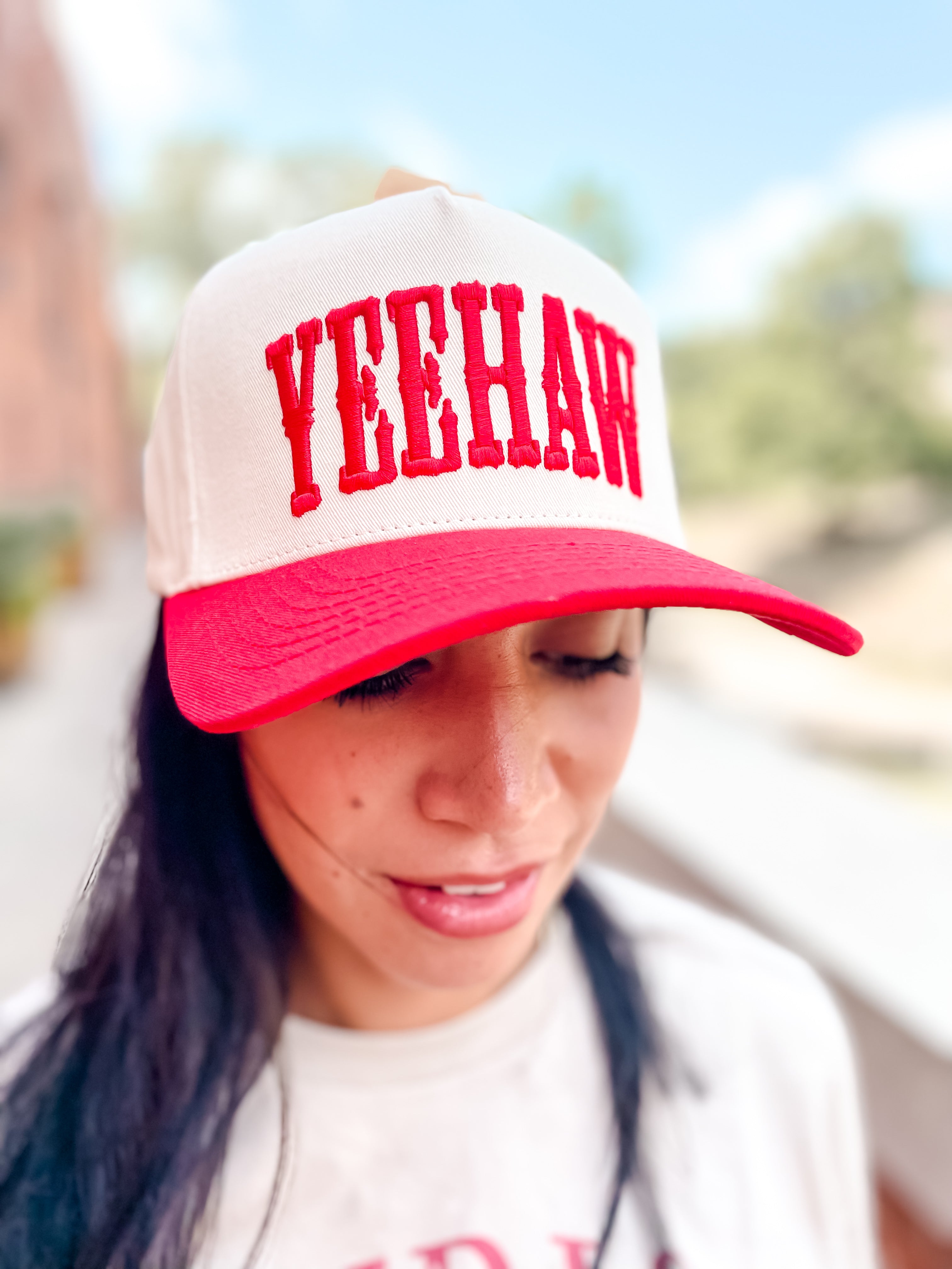 Yee Haw Baseball Cap - Red