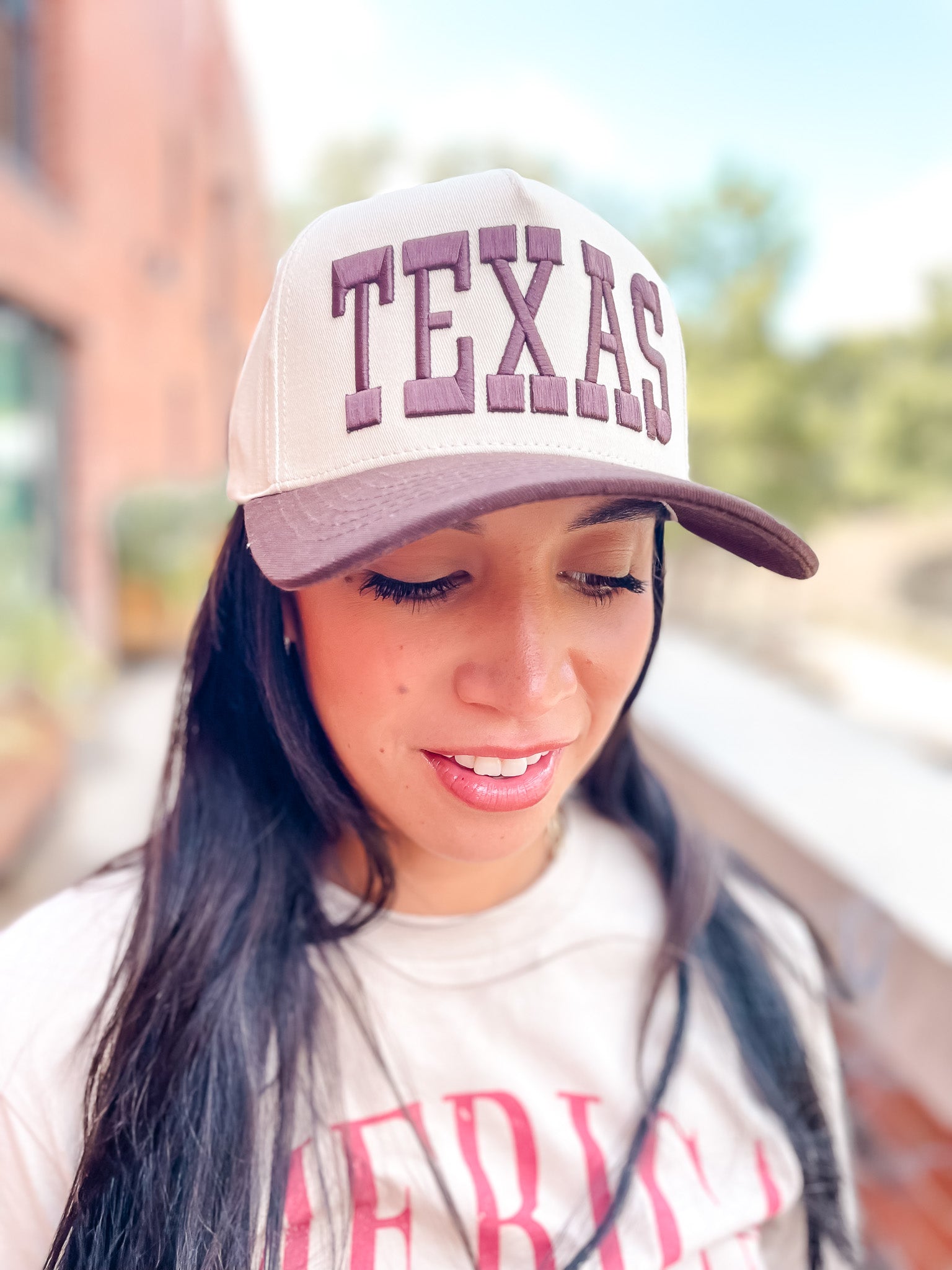 Texas Baseball Cap - Brown