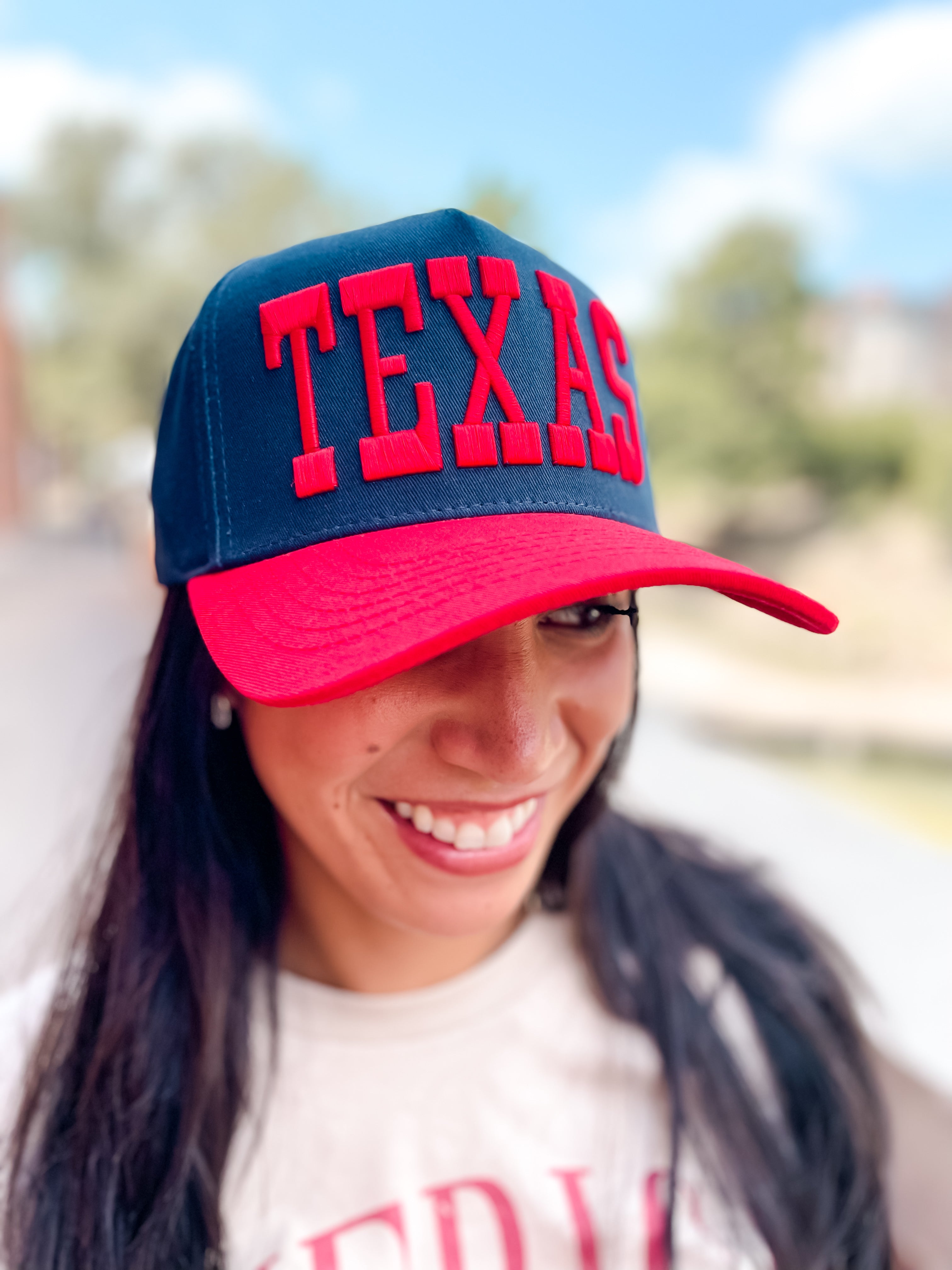 Texas Baseball Cap - Red