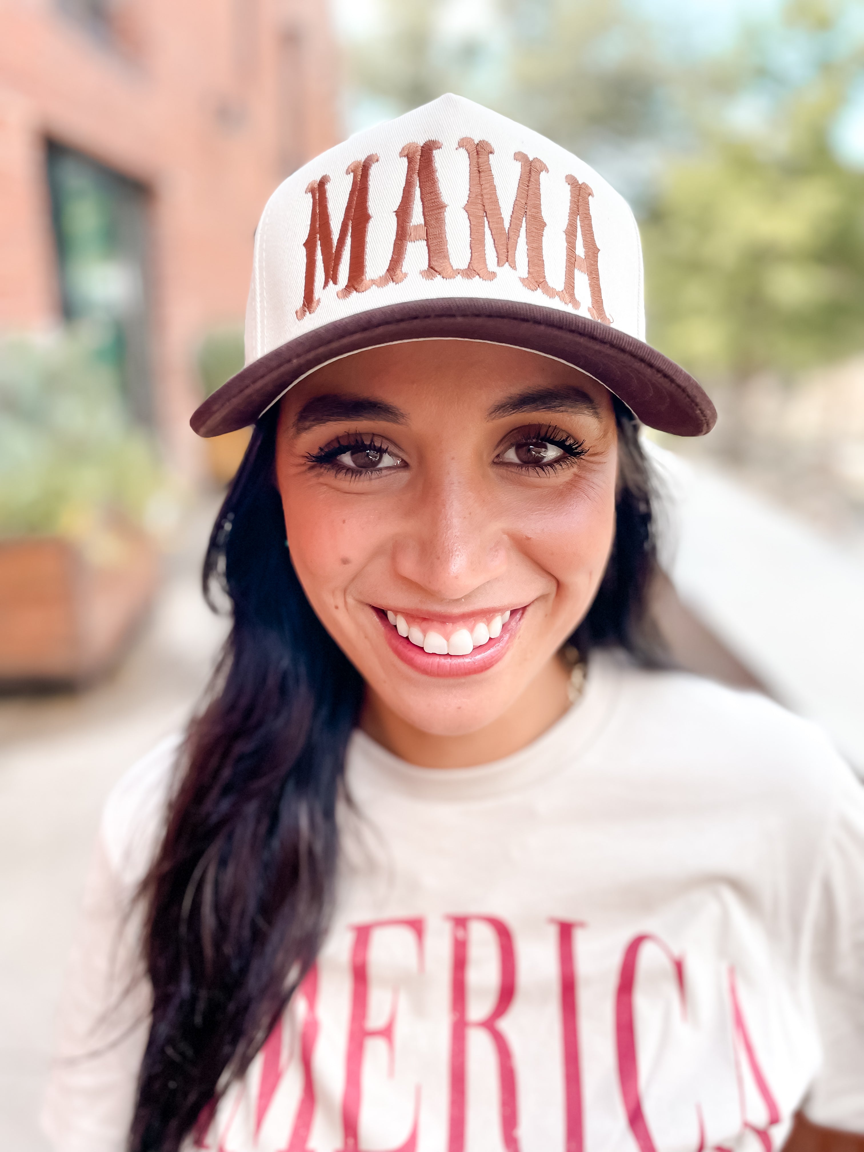 MAMA Baseball Cap - Brown
