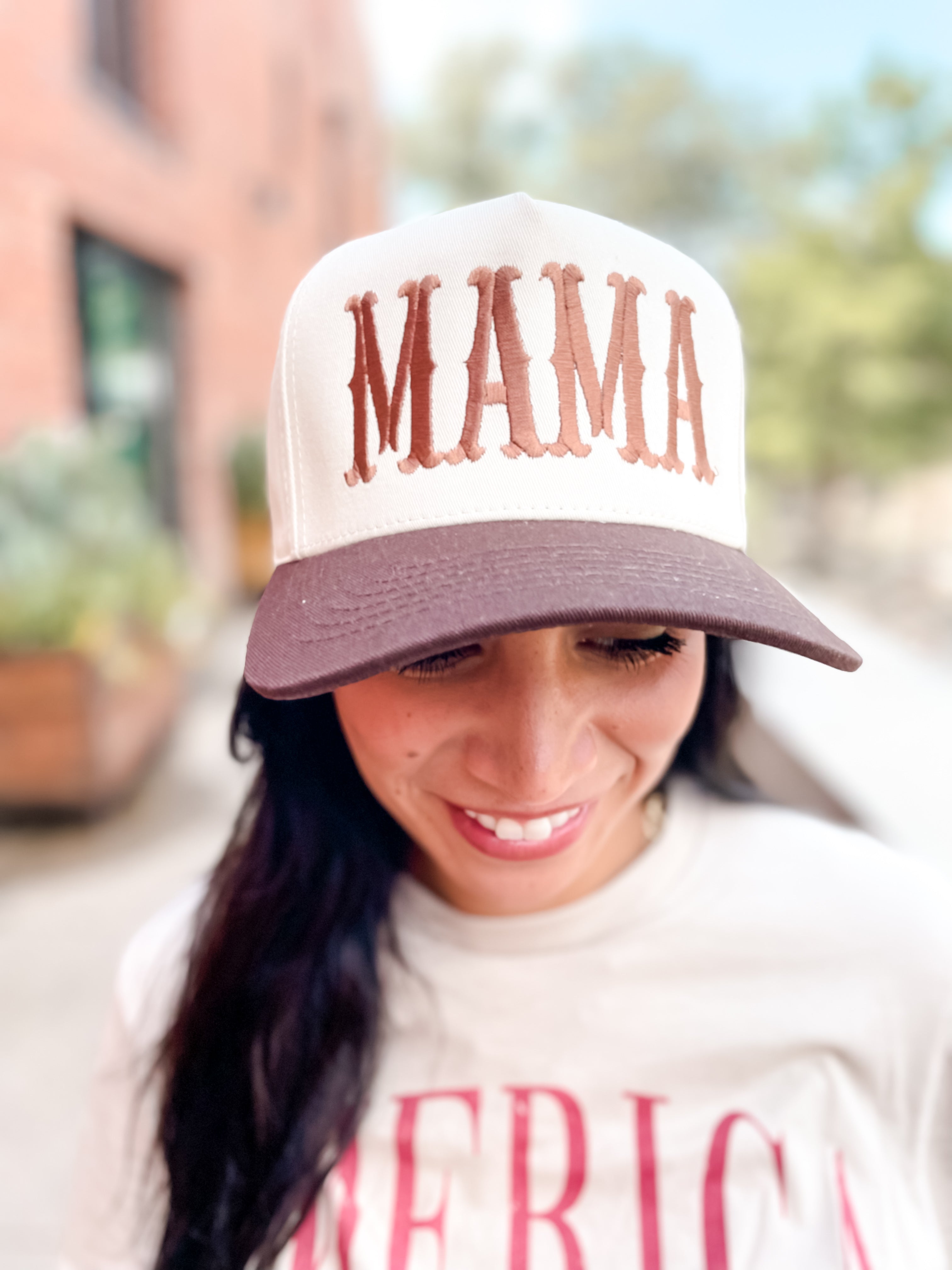 MAMA Baseball Cap - Brown