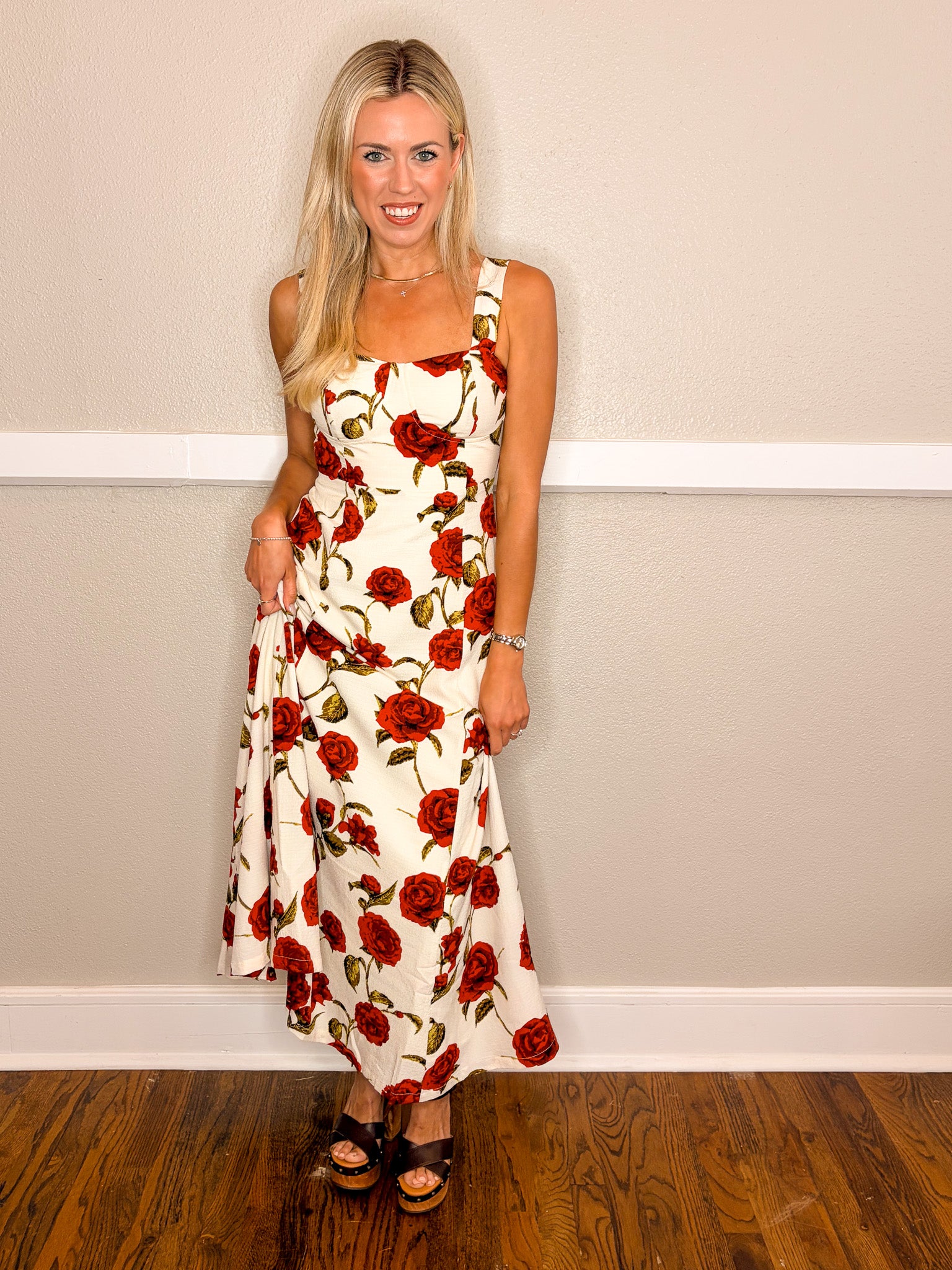 Red Rose Dress