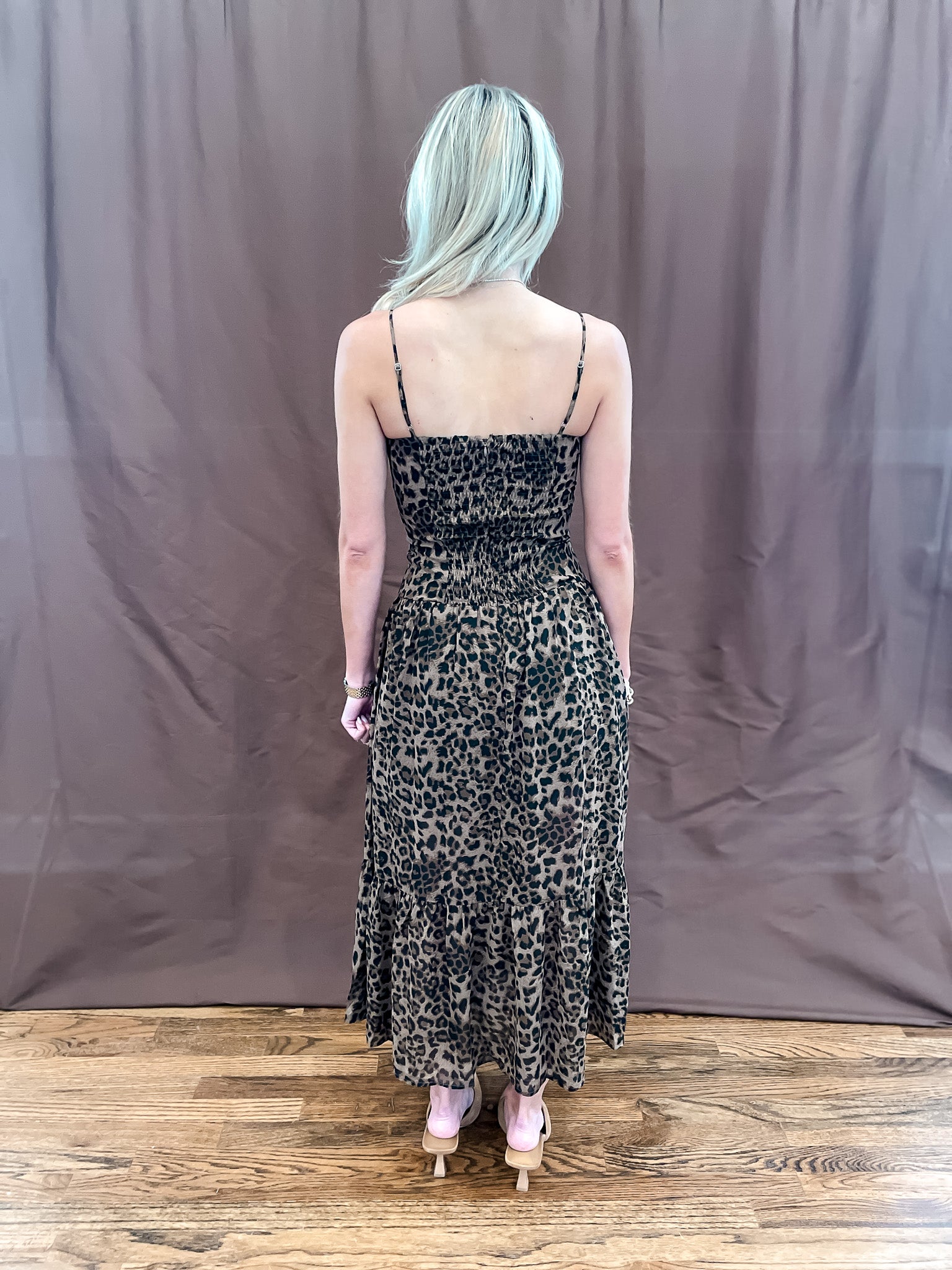 Animal Print Maxi Dress