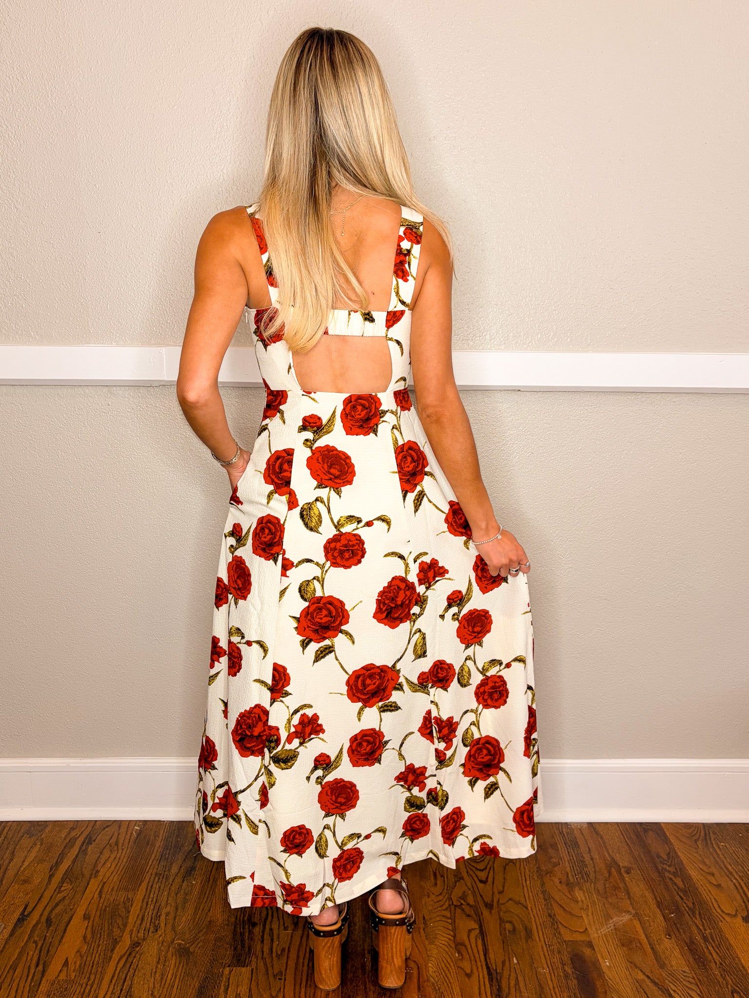 Red Rose Dress