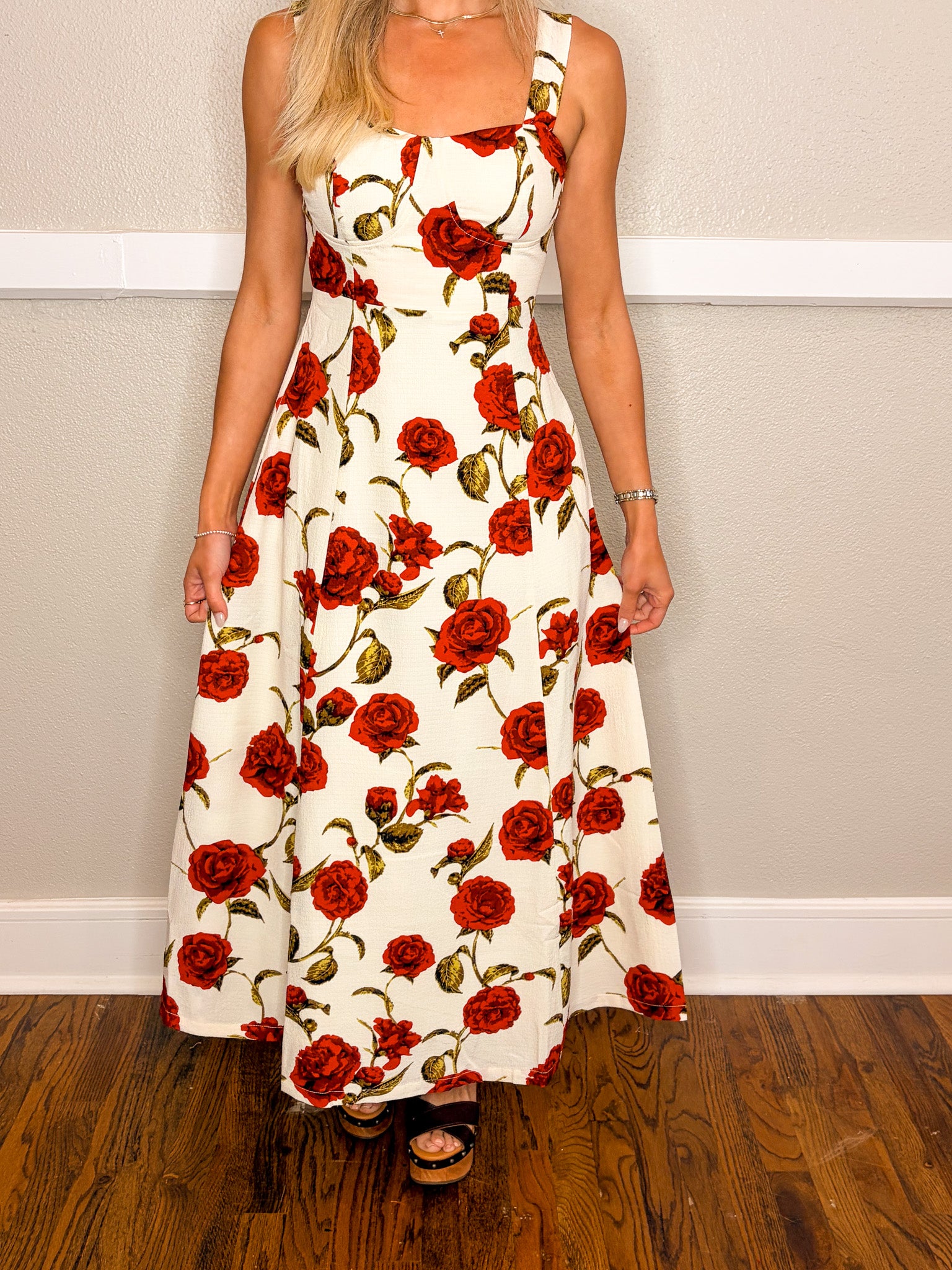 Red Rose Dress