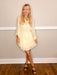 Kayla Dress - Ivory - Tucker Brown