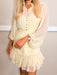 Kayla Dress - Ivory - Tucker Brown
