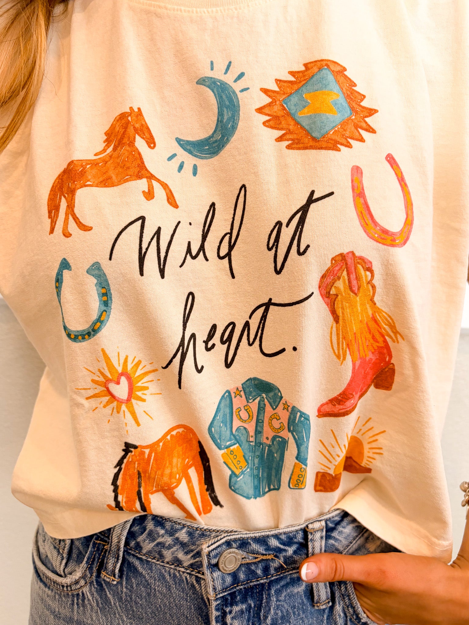 Wild At Heart Cropped Tank