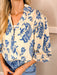 China Blue Top - Tucker Brown
