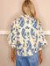 China Blue Top - Tucker Brown