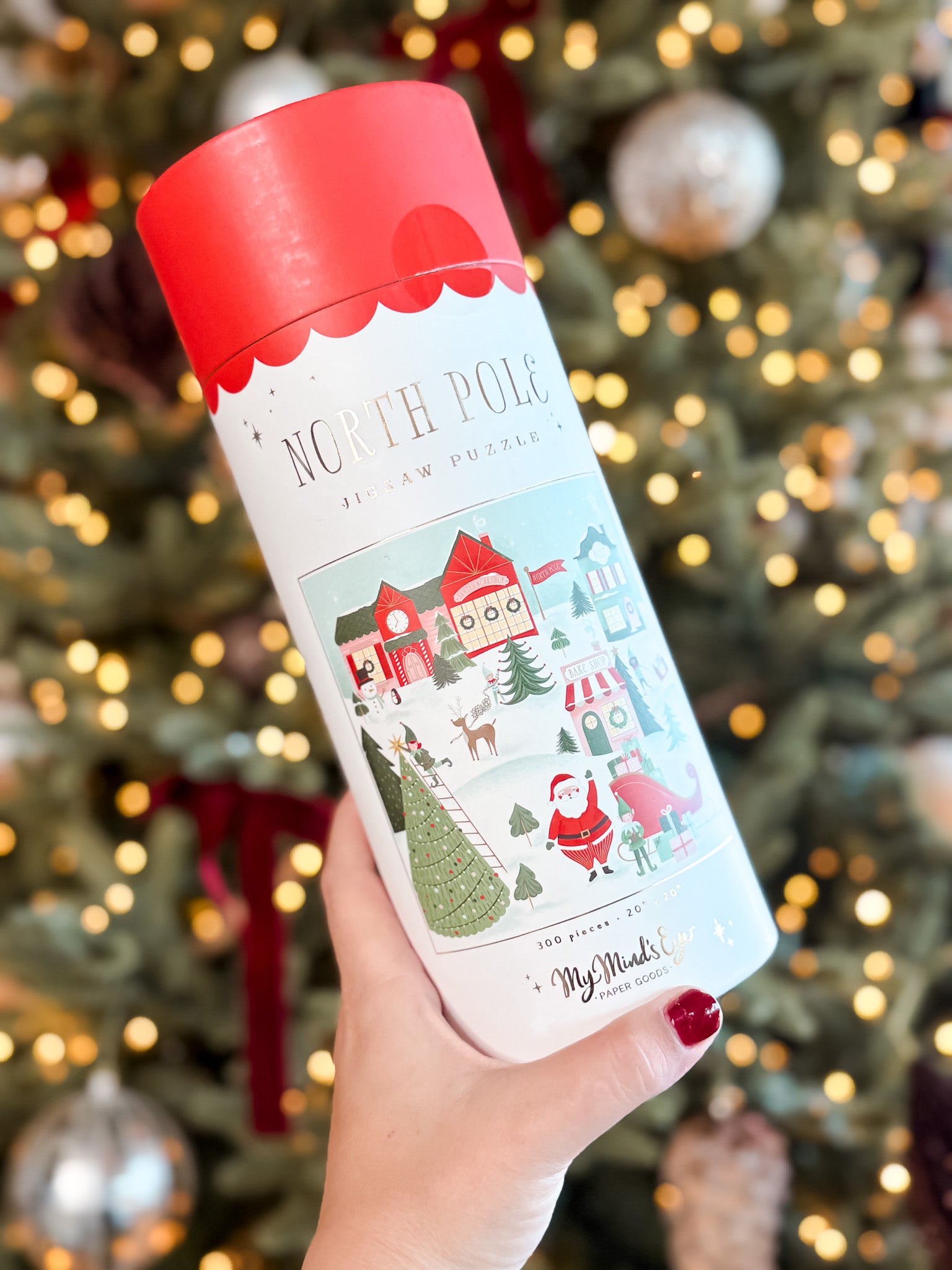 North Pole Village Puzzle