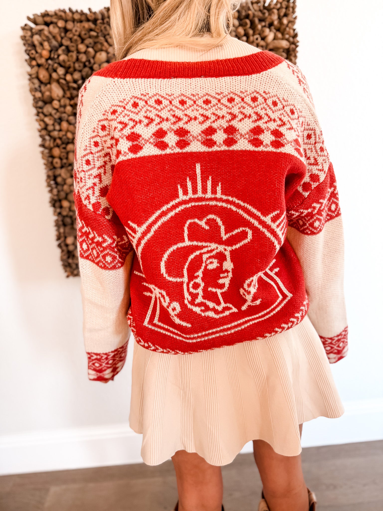 Portrait Of A Cowgirl Cardigan