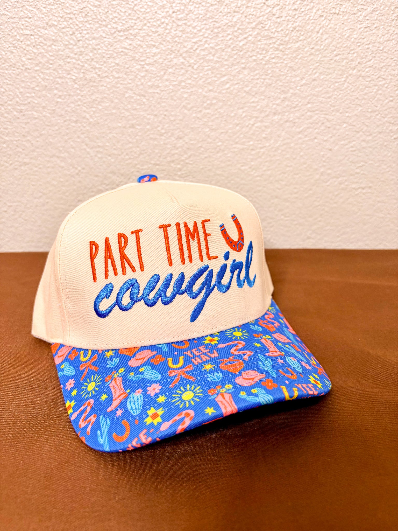 Part Time Cowgirl Canvas Cap
