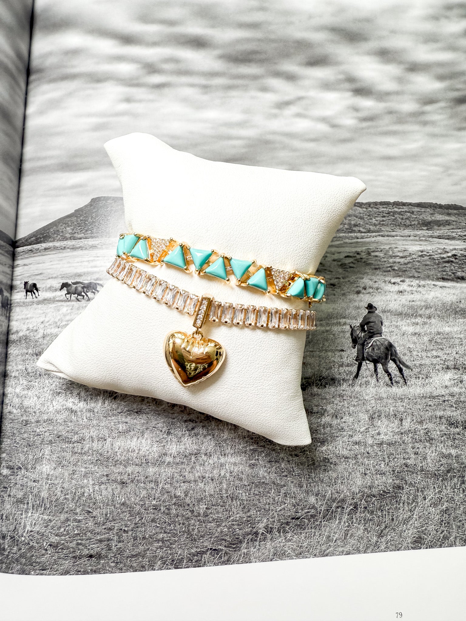 Park Lane Tennis Charm Bracelet