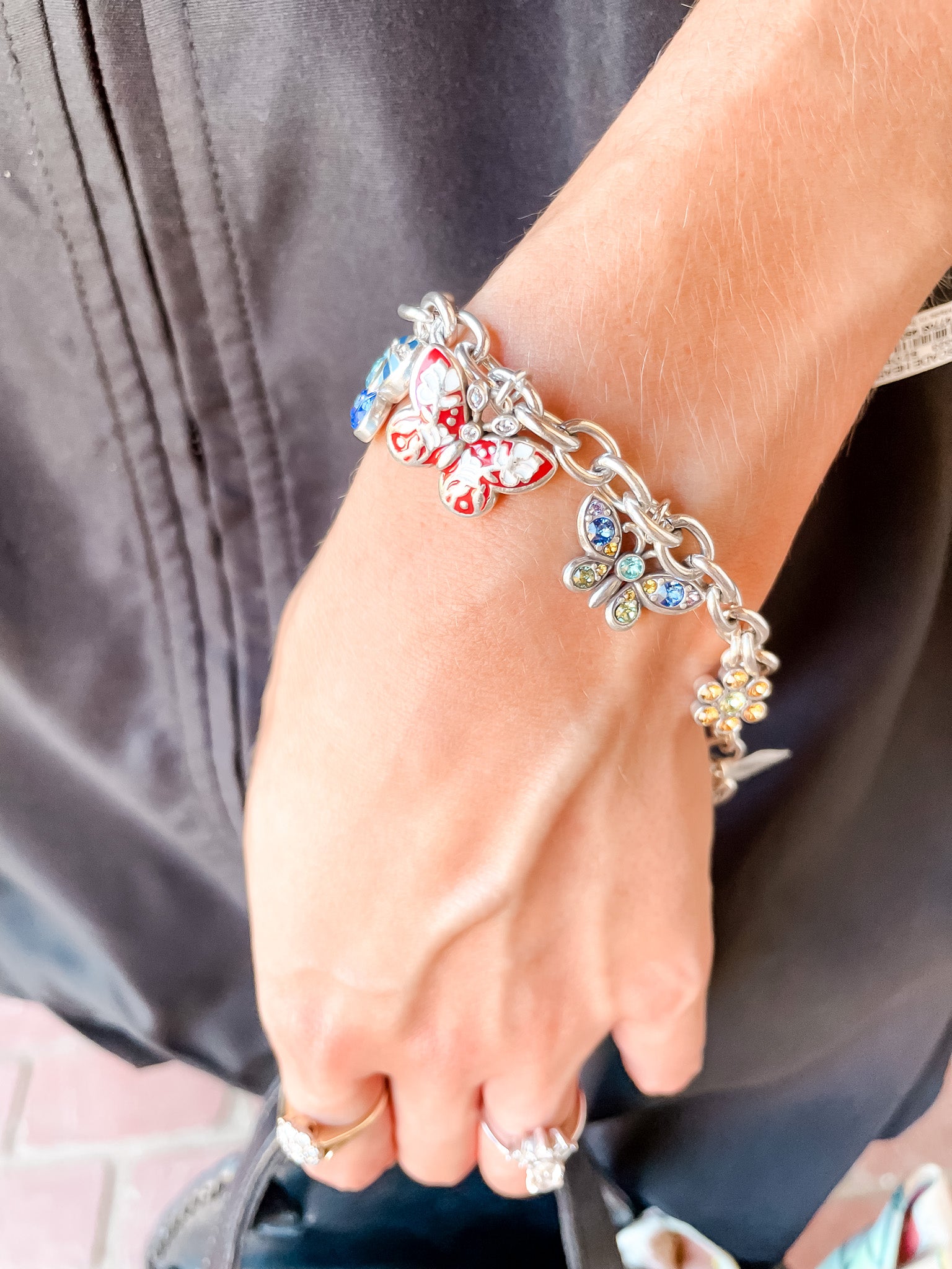 Sydney Flutter Charm Bracelet