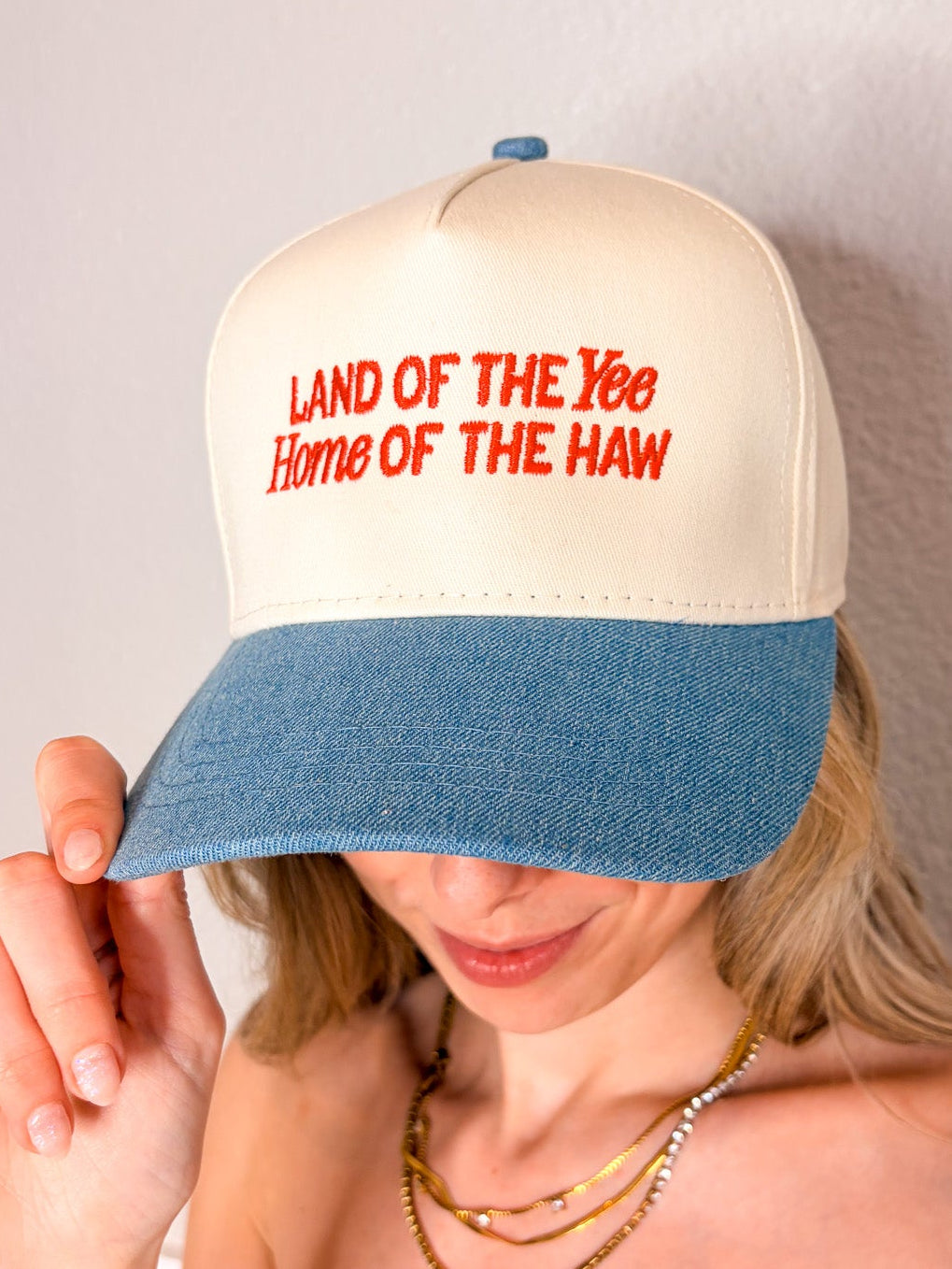 Land Of The Yee Canvas Cap