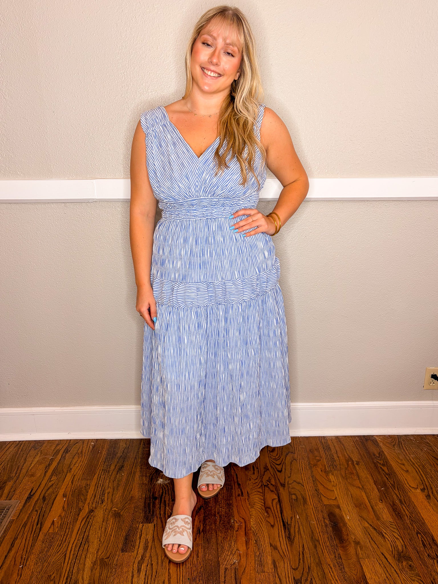 Stripes + Seersuckers Dress