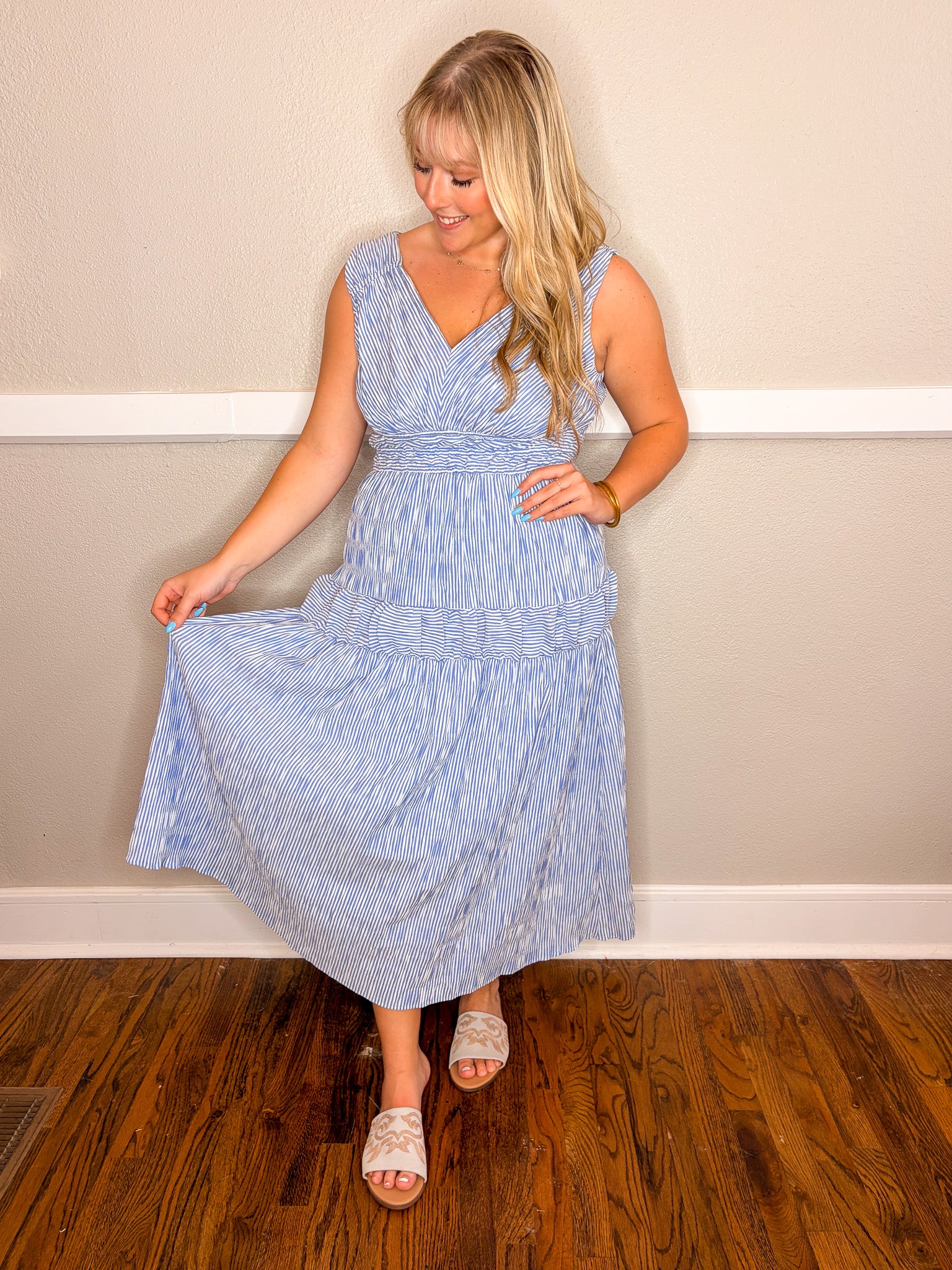Stripes + Seersuckers Dress