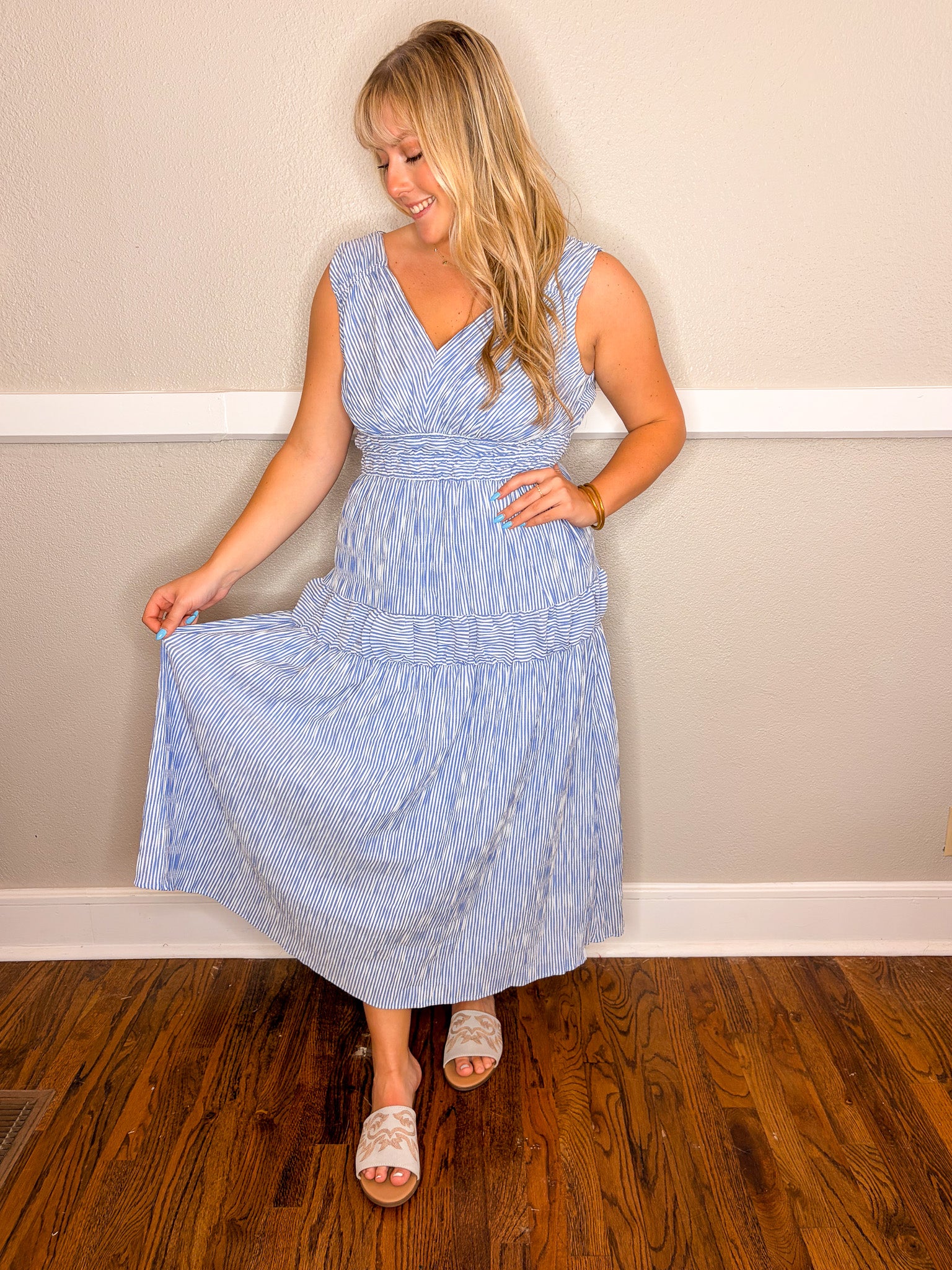 Stripes + Seersuckers Dress