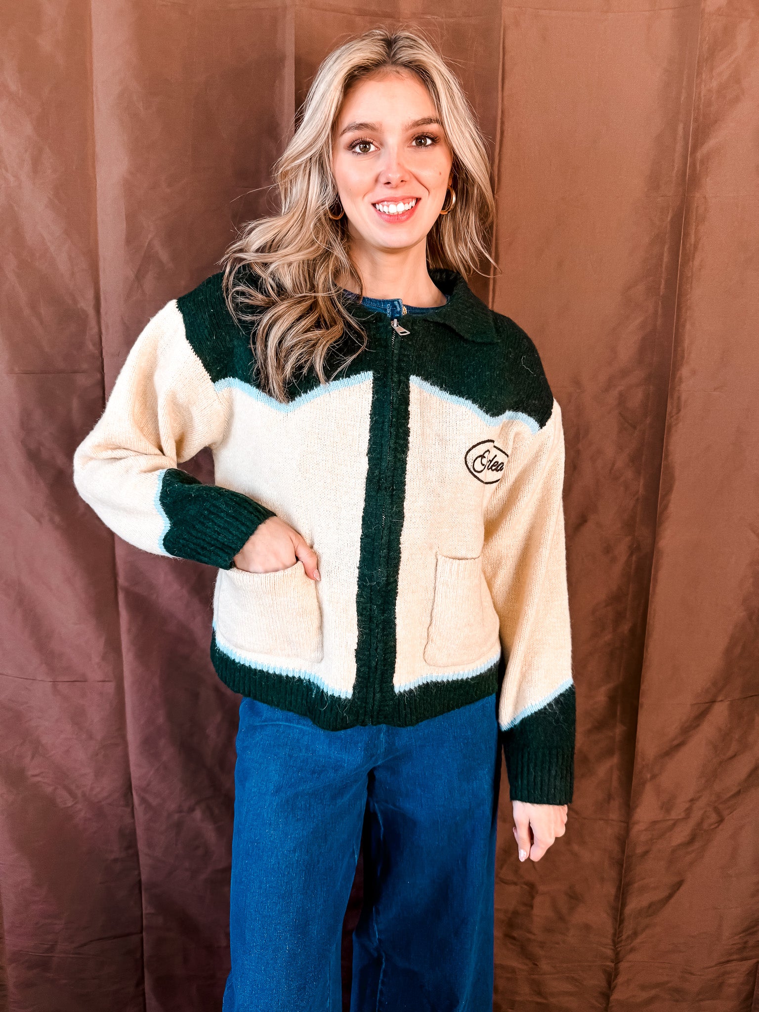 Ropin' Roundup Cardigan - Butter